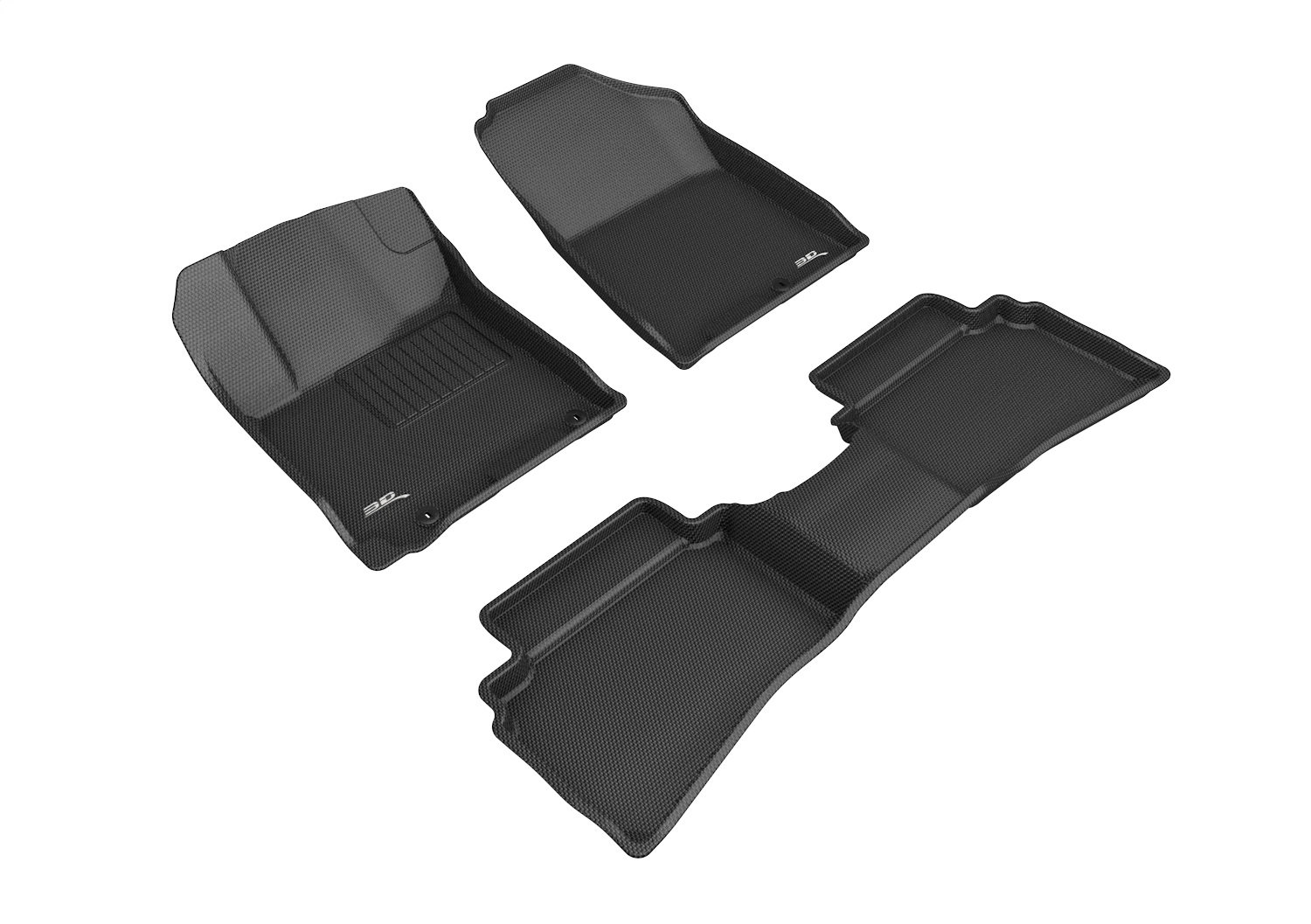 3D MAXpider - L1HY10201509 - Front Rear and Cargo Area - Floor Mat Set