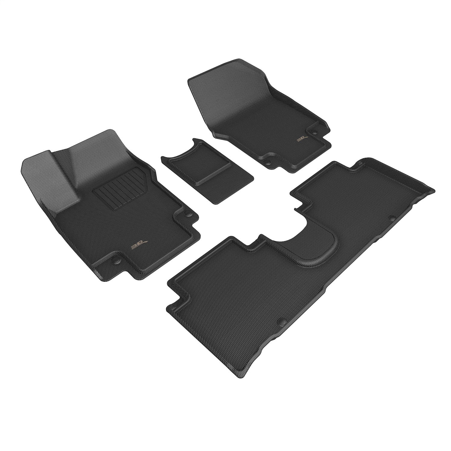 3D MAXpider - L1HY15201509 - Front and Rear - Floor Mat Set