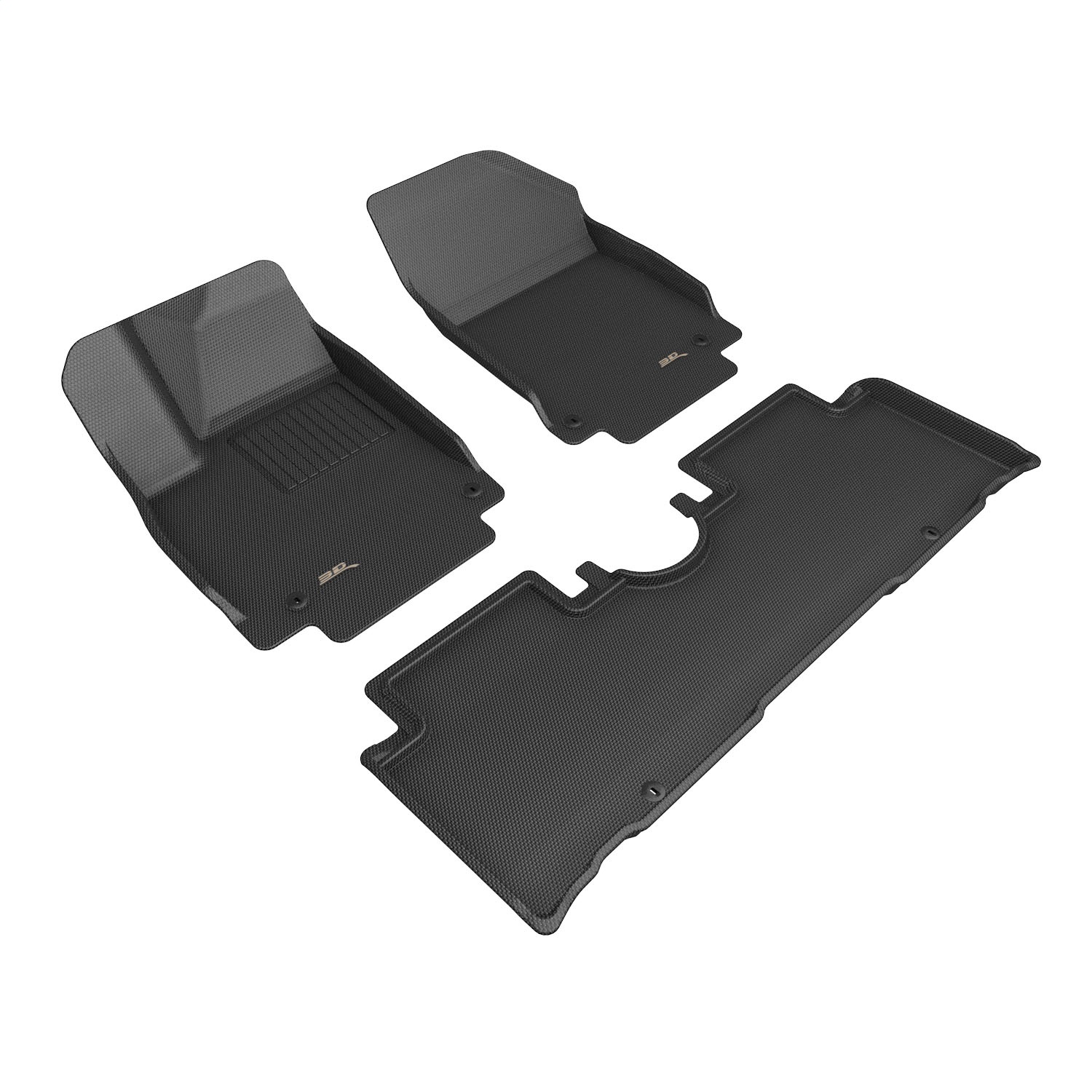 3D MAXpider - L1HY17201509 - Front and Rear - Floor Mat Set