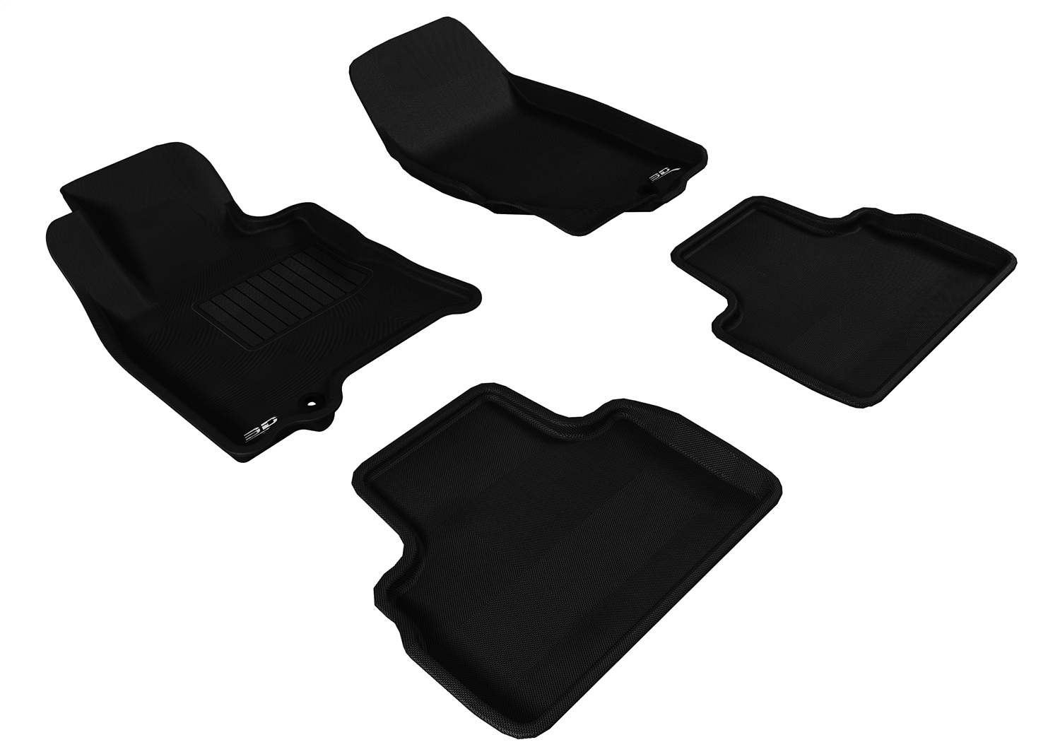 3D MAXpider - L1IN00301509 - Front and Rear - Floor Mat Set