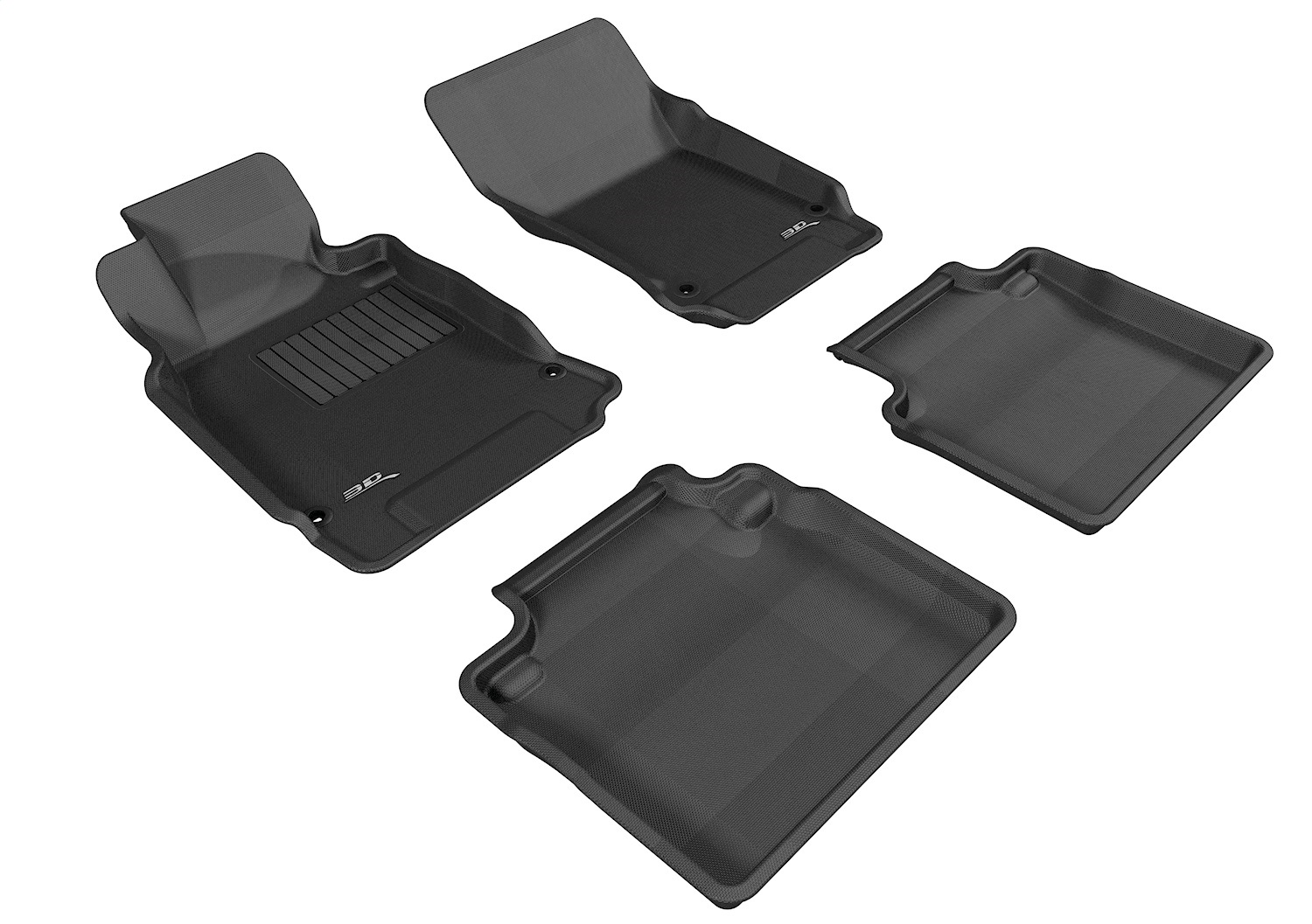 3D MAXpider - L1IN01501509 - Front and Rear - Floor Mat Set