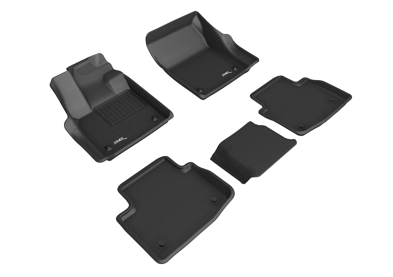 3D MAXpider - L1JG01401509 - Front and Rear - Floor Mat Set