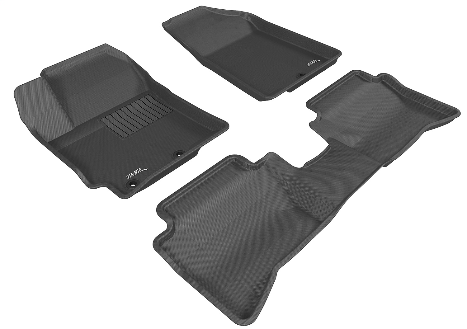 3D MAXpider - L1KA01401509 - Front and Rear - Floor Mat Set