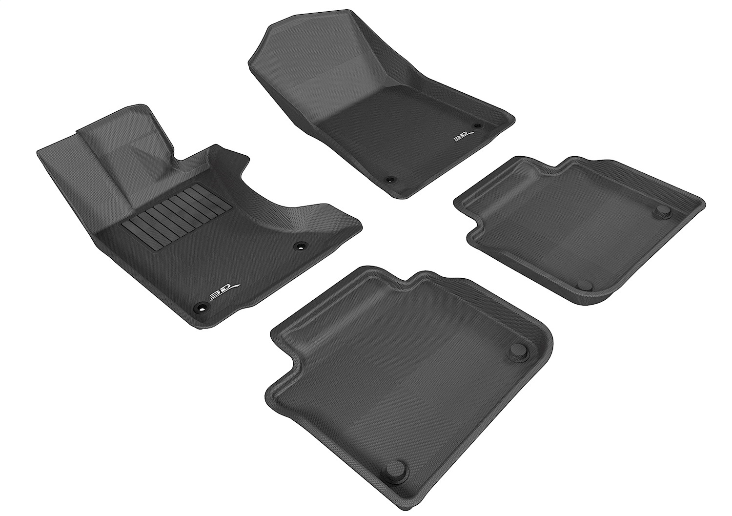 3D MAXpider - L1LX03001509 - Front and Rear - Floor Mat Set