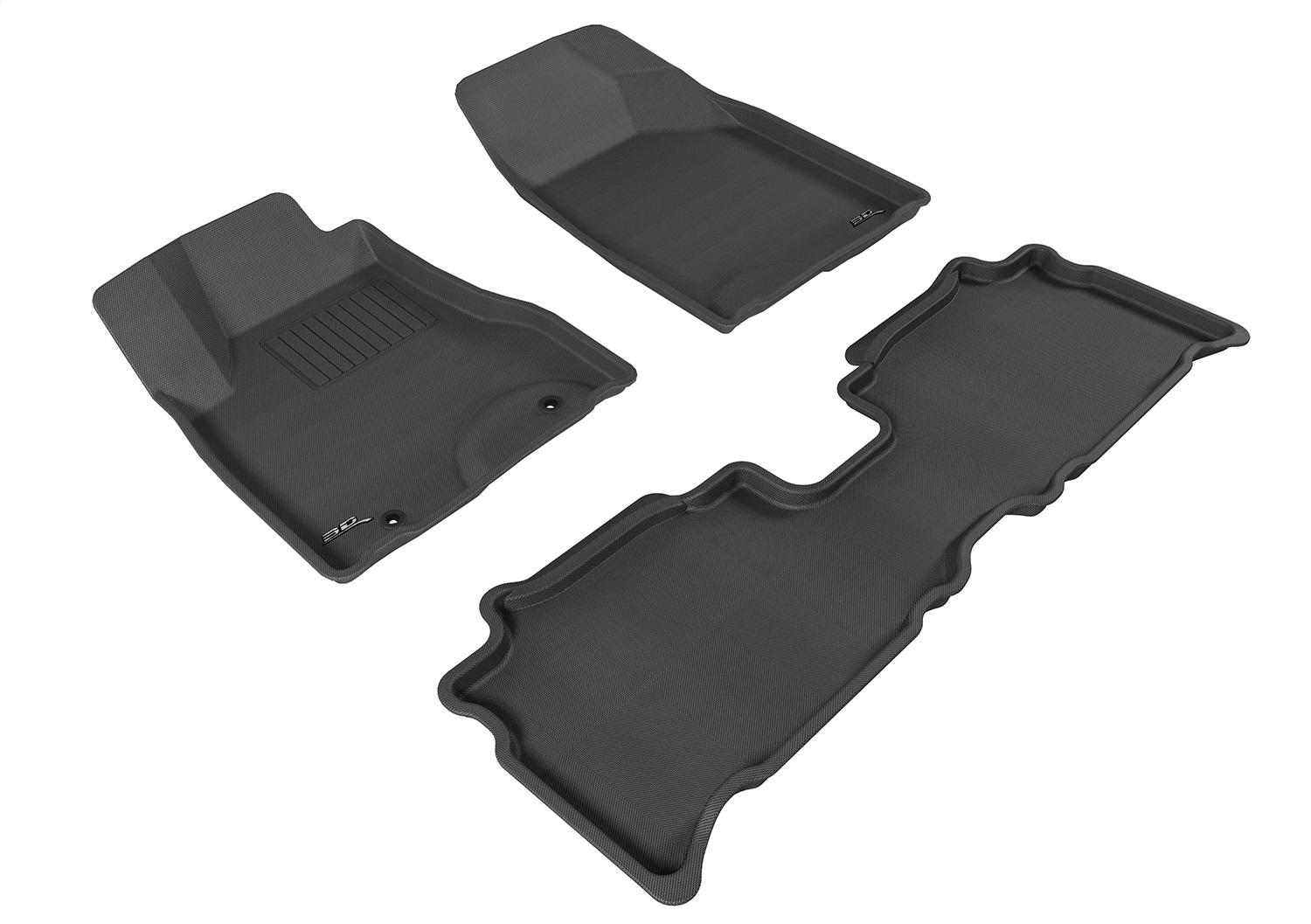 3D MAXpider - L1LX03901509 - Front and Rear - Floor Mat Set