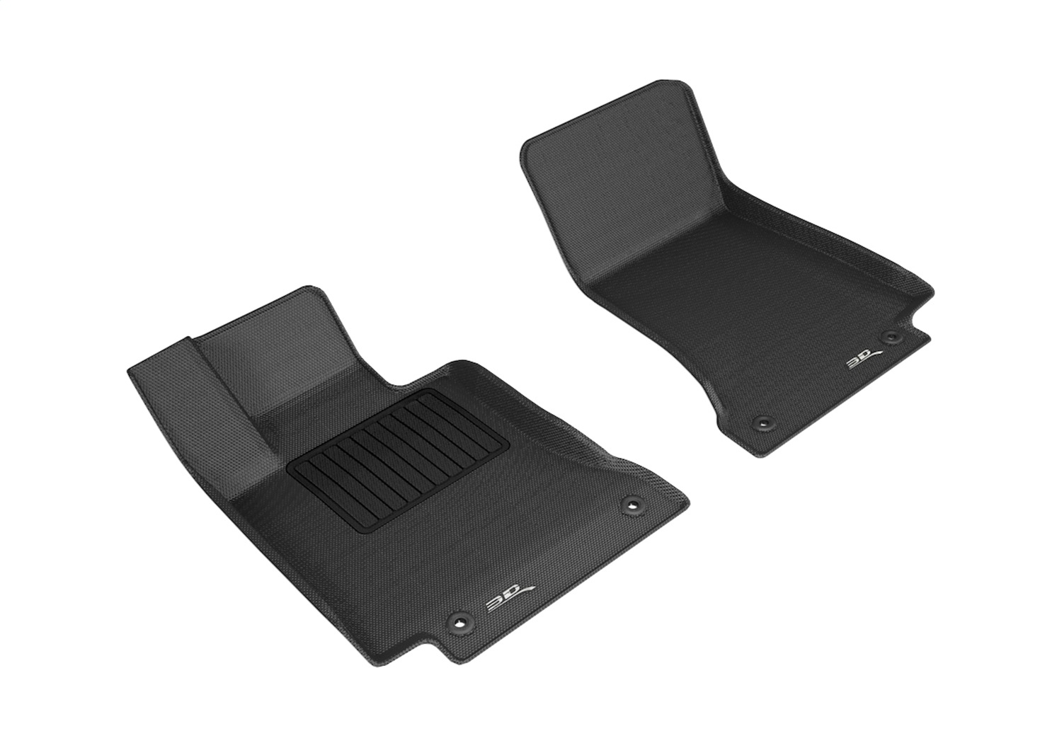 3D MAXpider Fit 2015-2020 C-Class Sedan/Coupe W205/C205 Kagu 1st Row Floormat