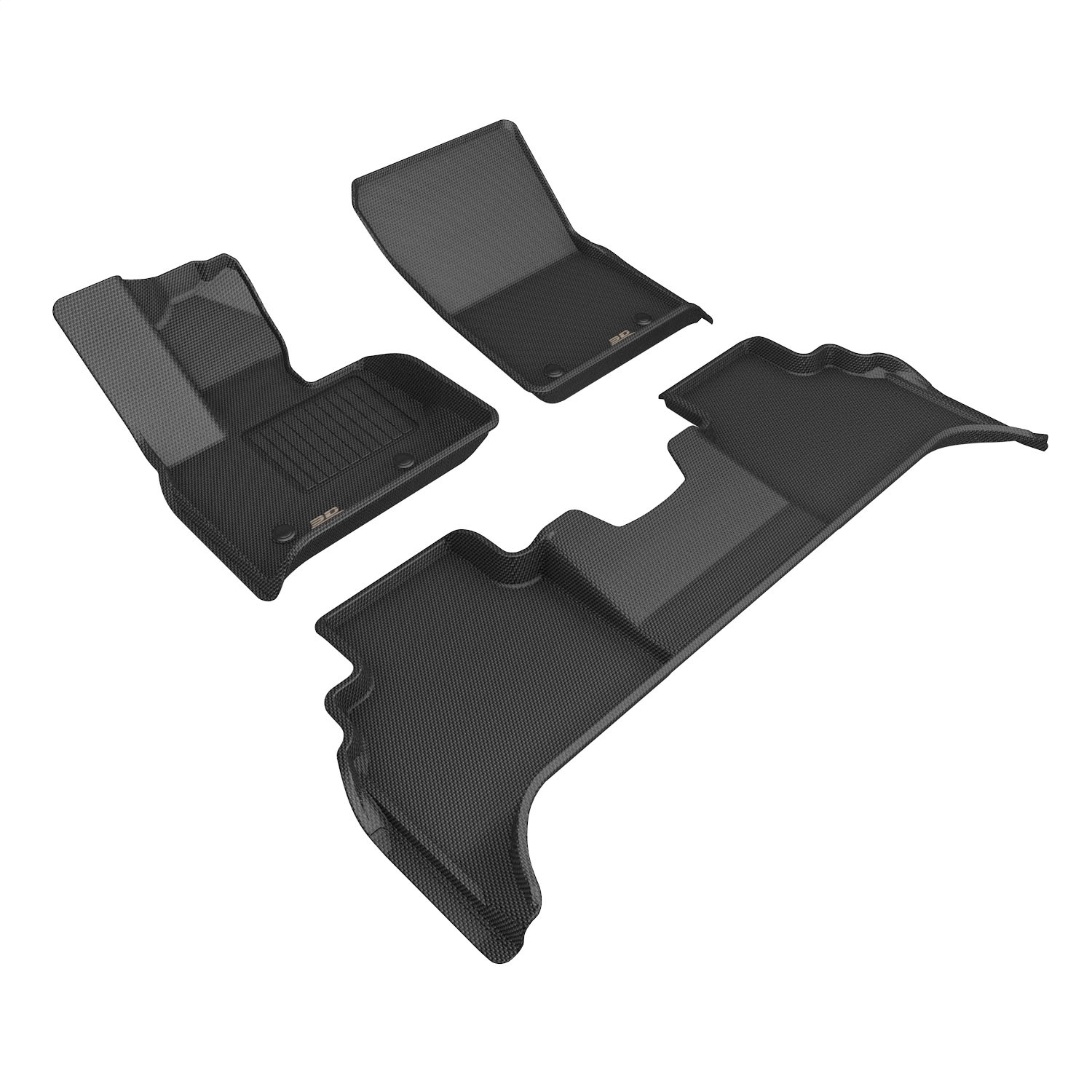 3D MAXpider - L1MB19801509 - Front and Rear - Floor Mat Set
