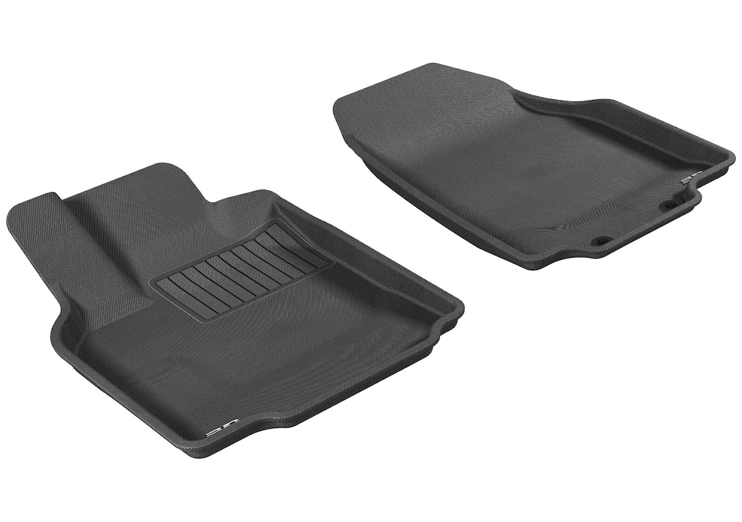 3D MAXpider Fit 2007-2015 Mazda CX-9 Kagu 1st Row Floormat - Black