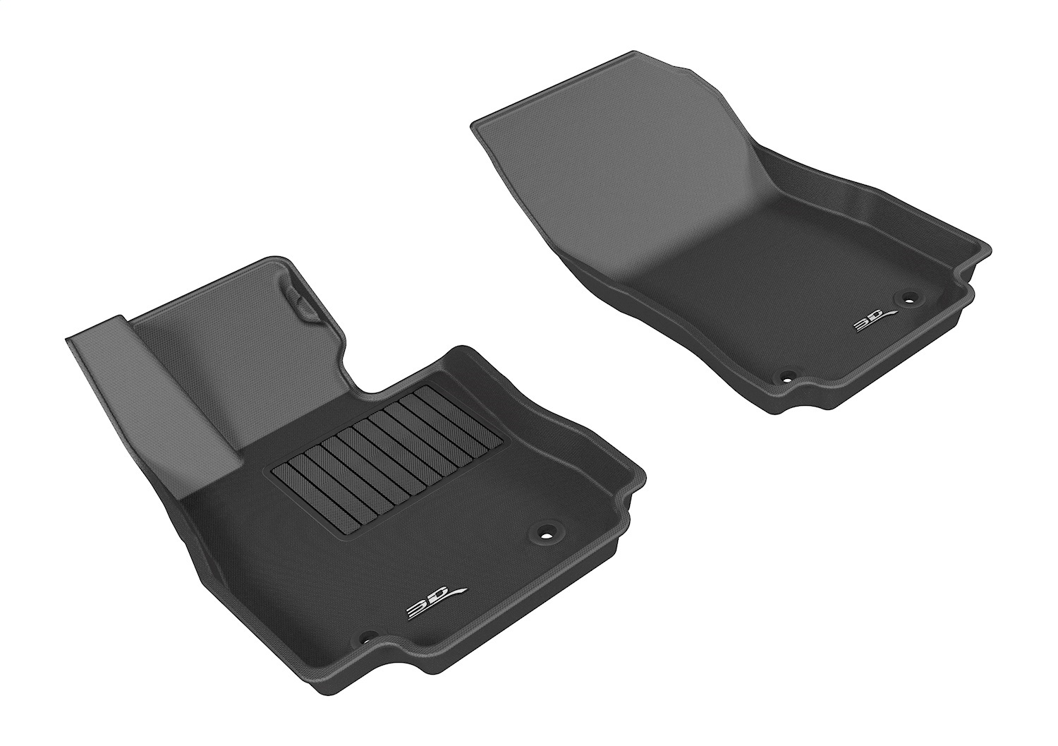 3D MAXpider Fit 2016-2020 Toyota/Scion Yaris/Yaris Ia/Ia Kagu 1st Row Floormat