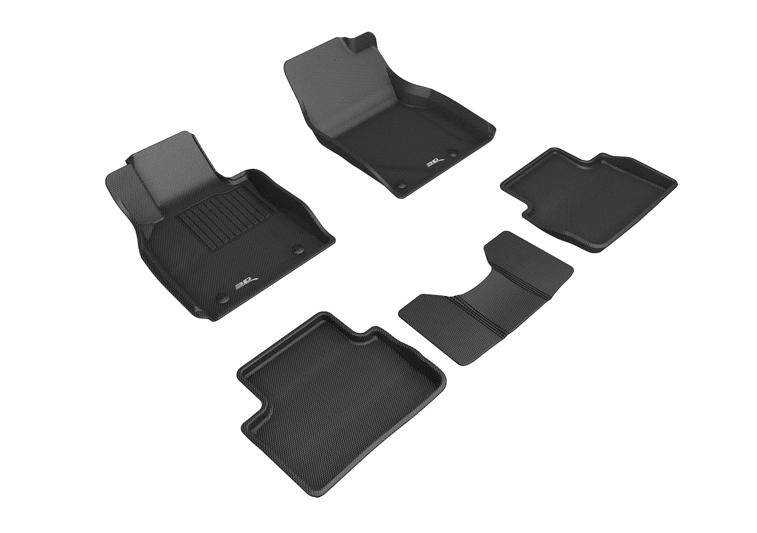 3D MAXpider - L1MZ06701509 - Front and Rear - Floor Mat Set