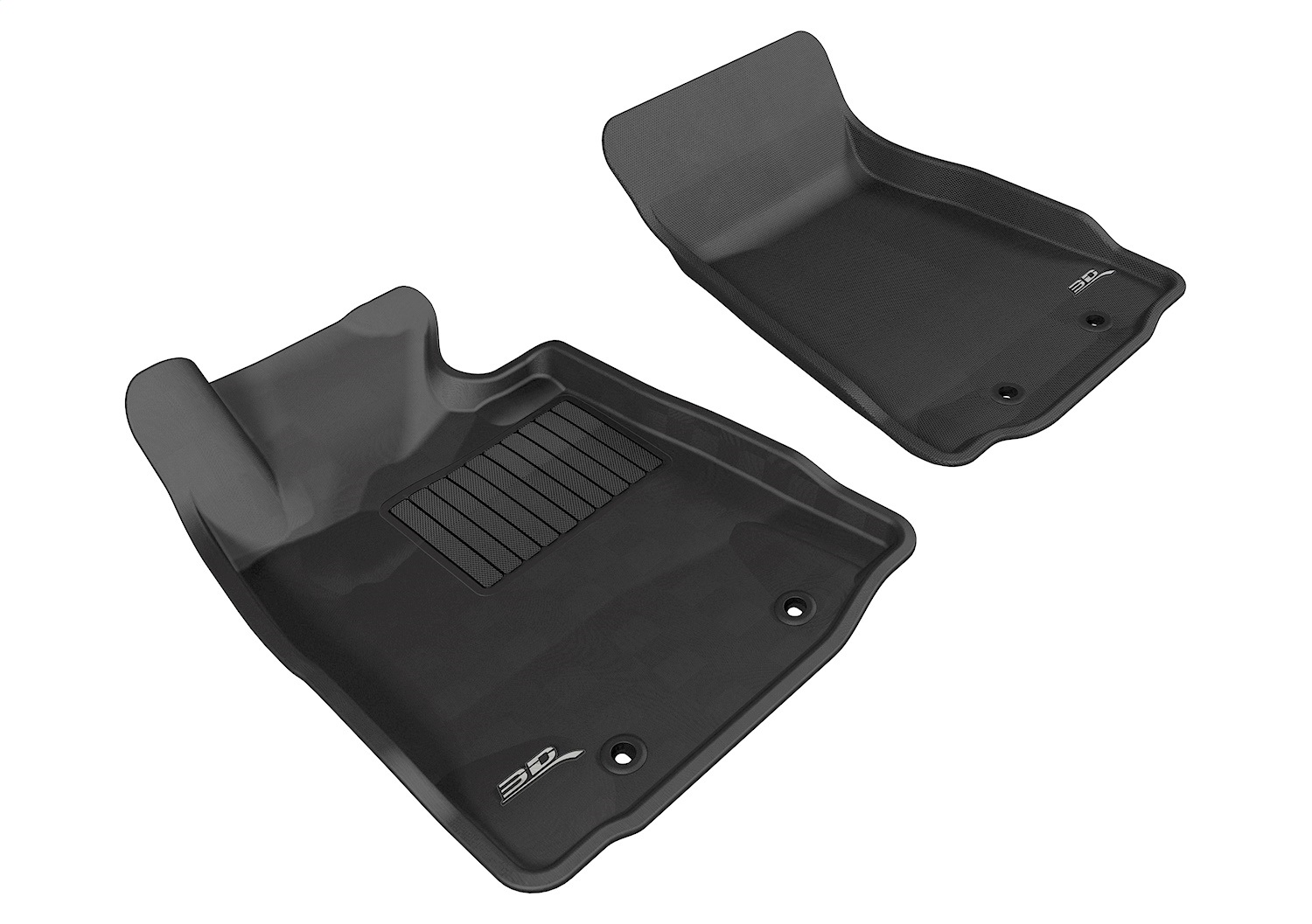 3D MAXpider Fit 2009-2019 Nissan 370Z Kagu 1st Row Floormat - Black