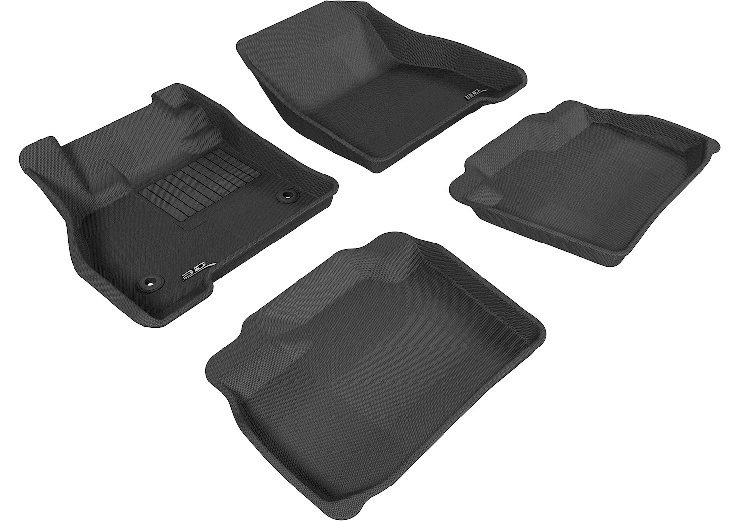 3D MAXpider - L1NS04901509 - Front and Rear - Floor Mat Set