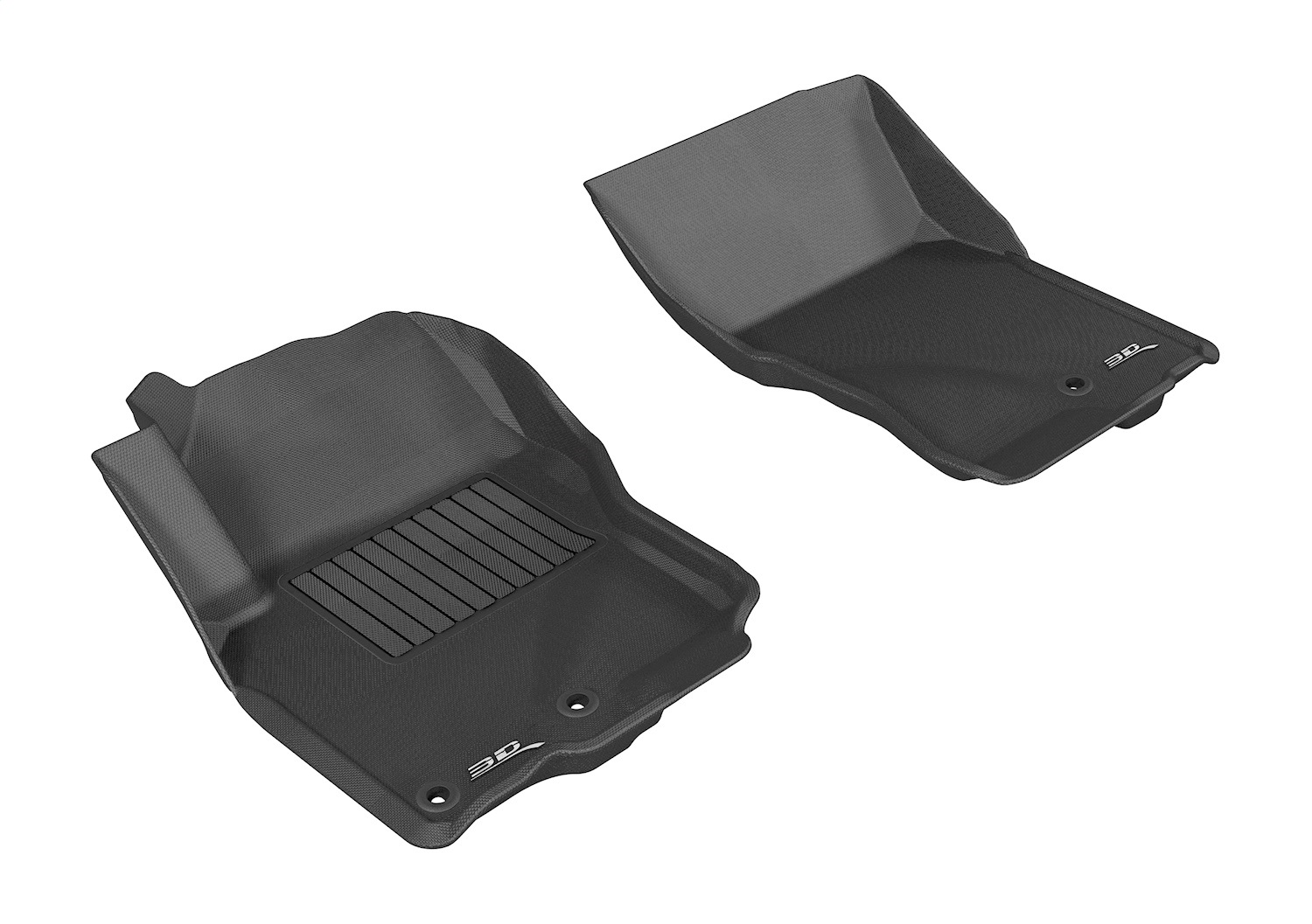 3D MAXpider Fit 2005-2019 Nissan Frontier Crew/King Cab Kagu 1st Row Floormat