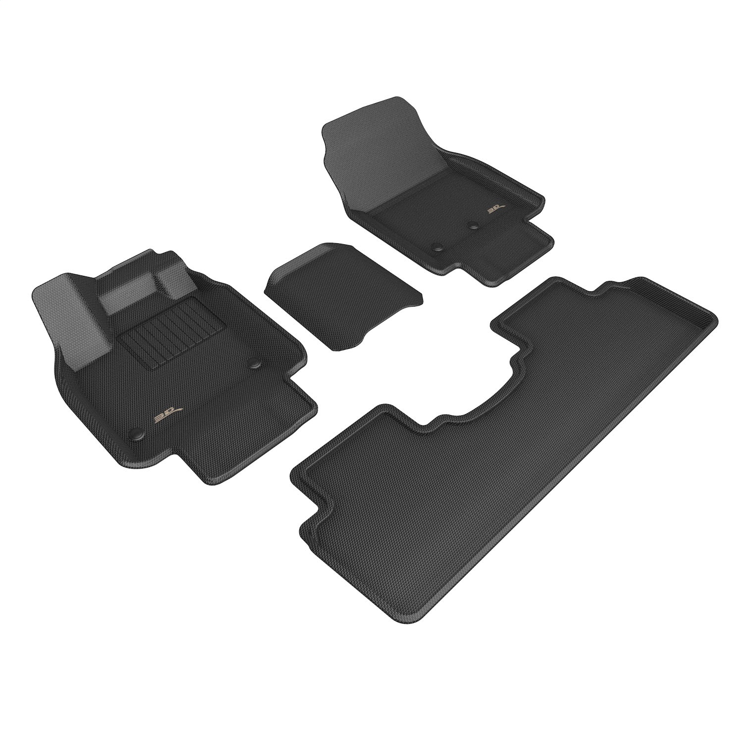 3D MAXpider - L1NS15001509 - Front and Rear - Floor Mat Set