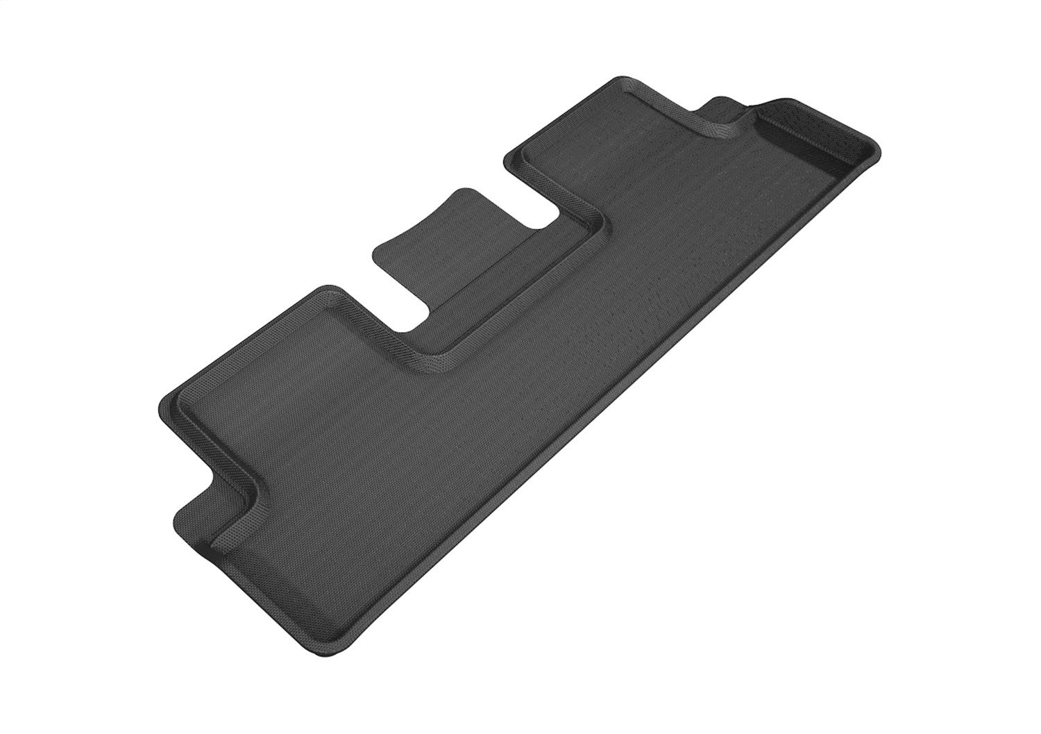 3D MAXpider Fit 2018-2019 Tesla Model 3 Kagu 2nd Row Floormats - Black