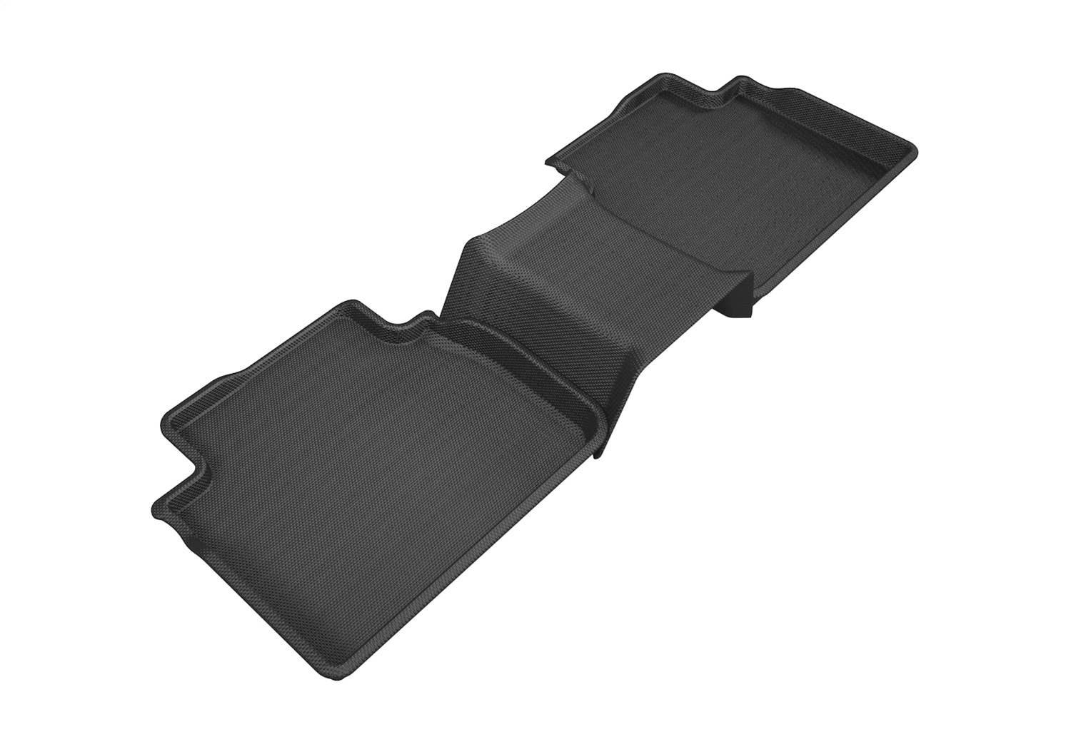 3D MAXpider Fit 2018-2020 Toyota Camry Kagu 2nd Row Floormats - Black