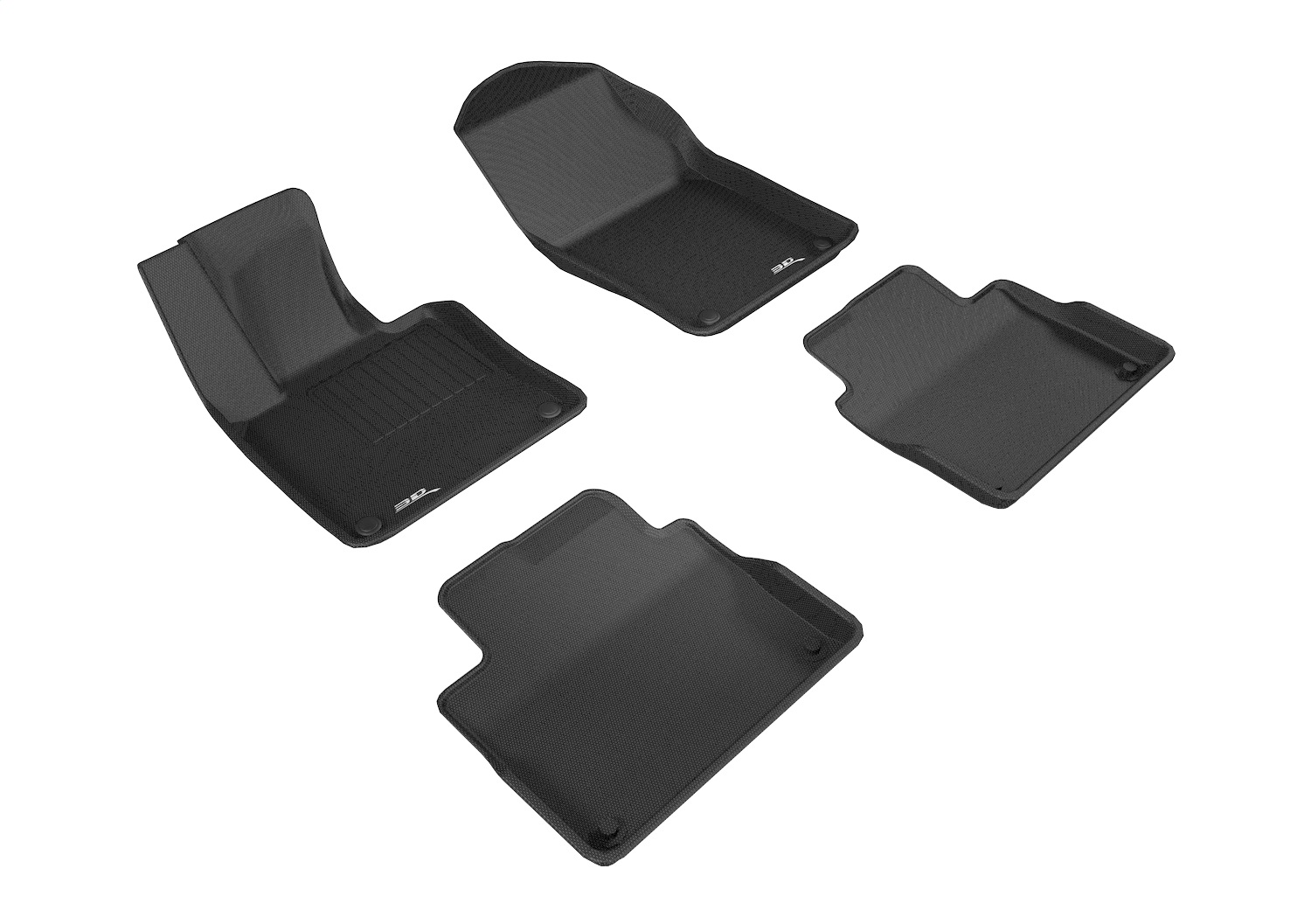3D MAXpider - L1VV02201509 - Front and Rear - Floor Mat Set