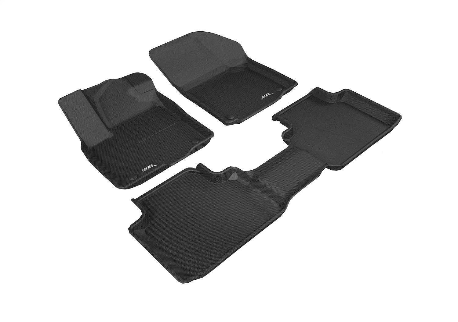 3D MAXpider - L1VW10401509 - Front and Rear - Floor Mat Set