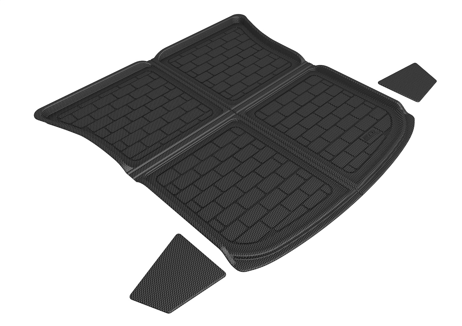 3D MAXpider Fit 2020-2020 Tesla Model Y Kagu Cargo Liner - Upper Rear - Black
