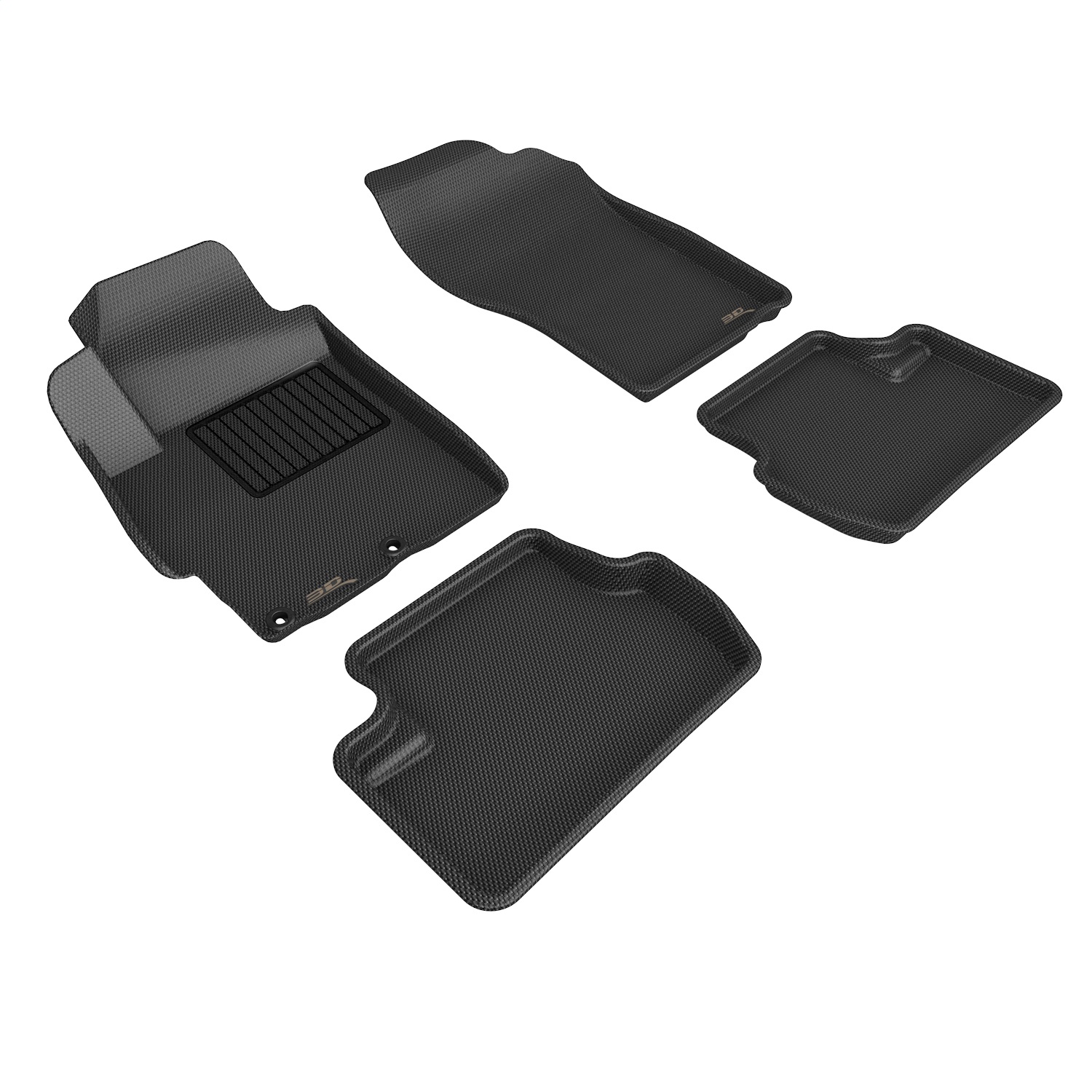 3D MAXpider - L1MT00801509 - Front and Rear - Floor Mat Set