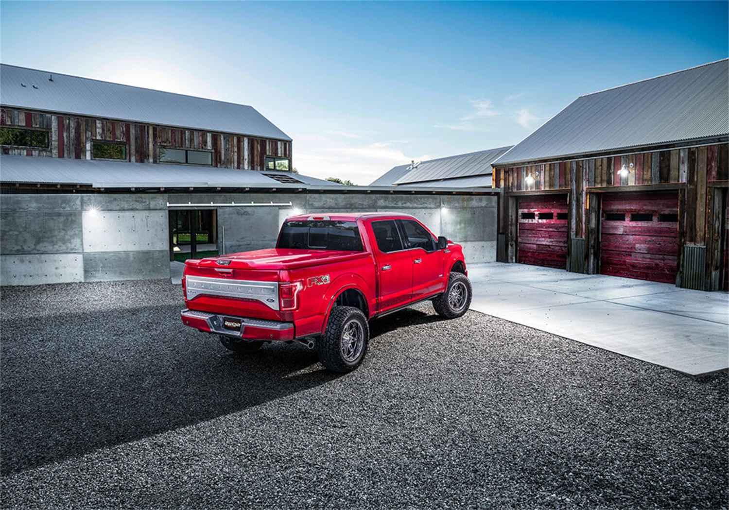 Elite LX Tonneau Cover; Hot Pepper