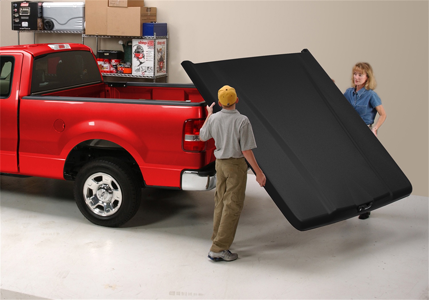 Elite Tonneau Cover; Black Textured 5