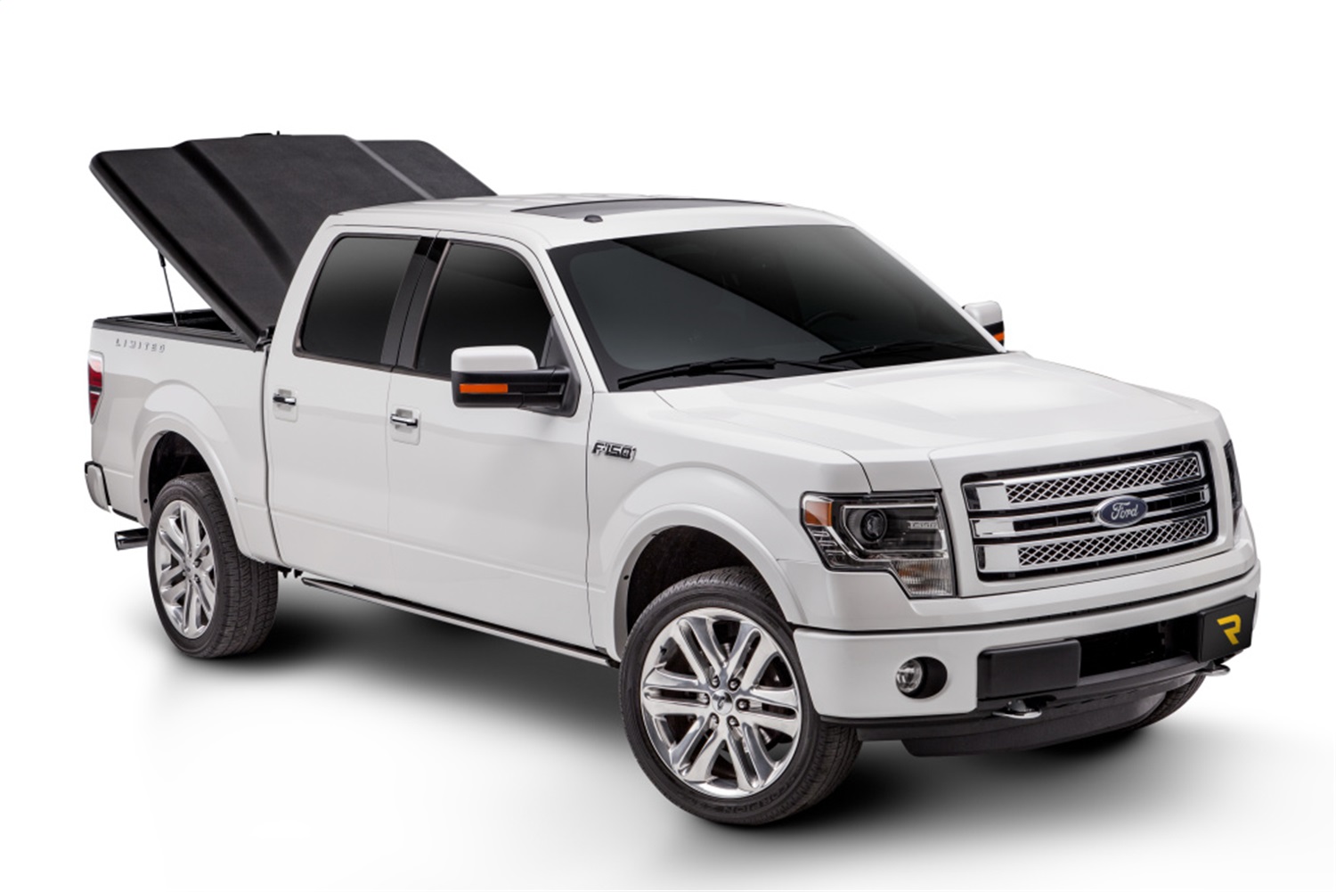 Elite Tonneau Cover; Black Textured 10