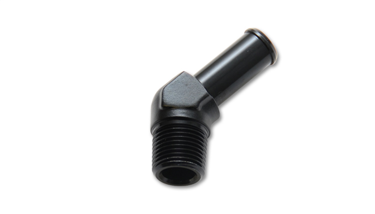 Vibrant Performance 11224 45 Degree NPT To Hose Barb Adapter Fitting BHSR11224