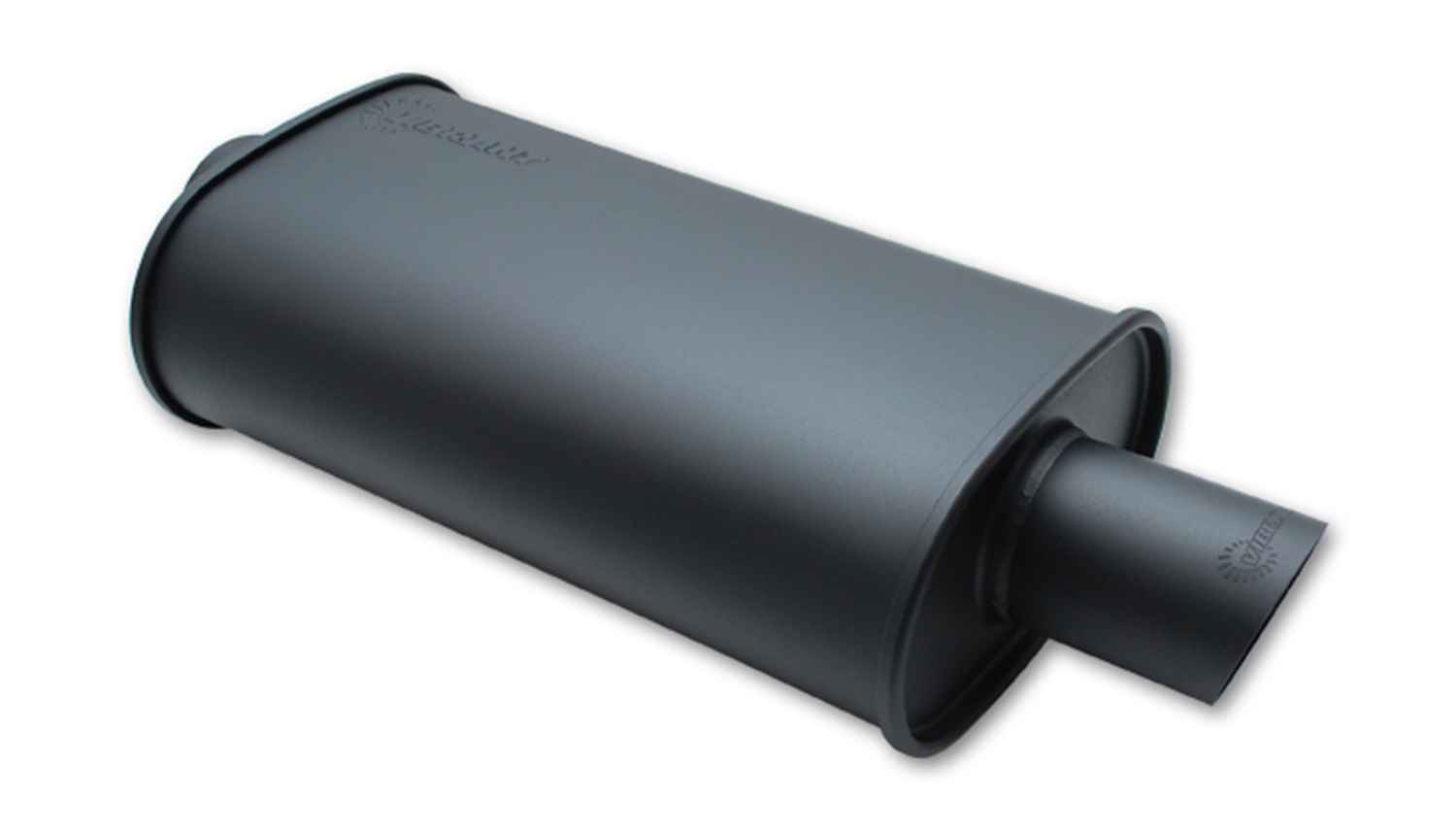 Vibrant Performance 1153 STREETPOWER Flat Black Oval Muffler BHSR1153