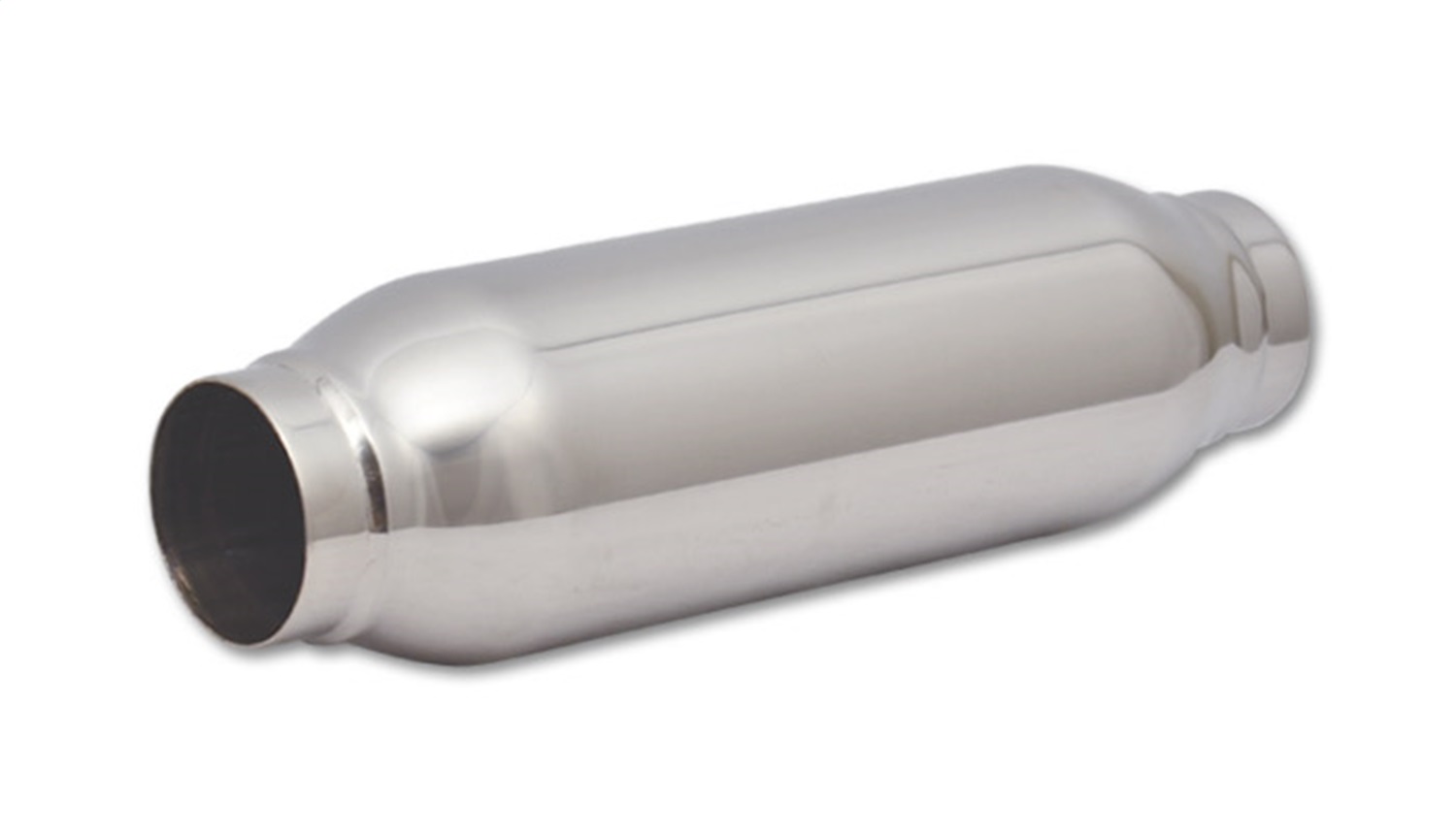 Vibrant Performance Bottle Style Resonator, 2.25" inlet/outlet x 12" long