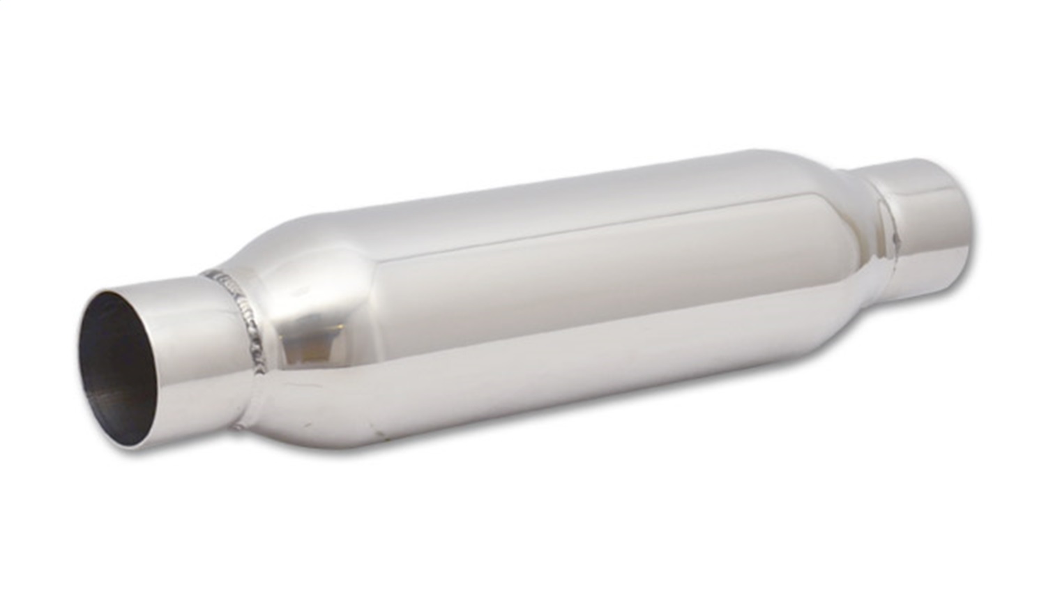 Vibrant Performance Bottle Style Resonator, 2.5" inlet/outlet x 18" long