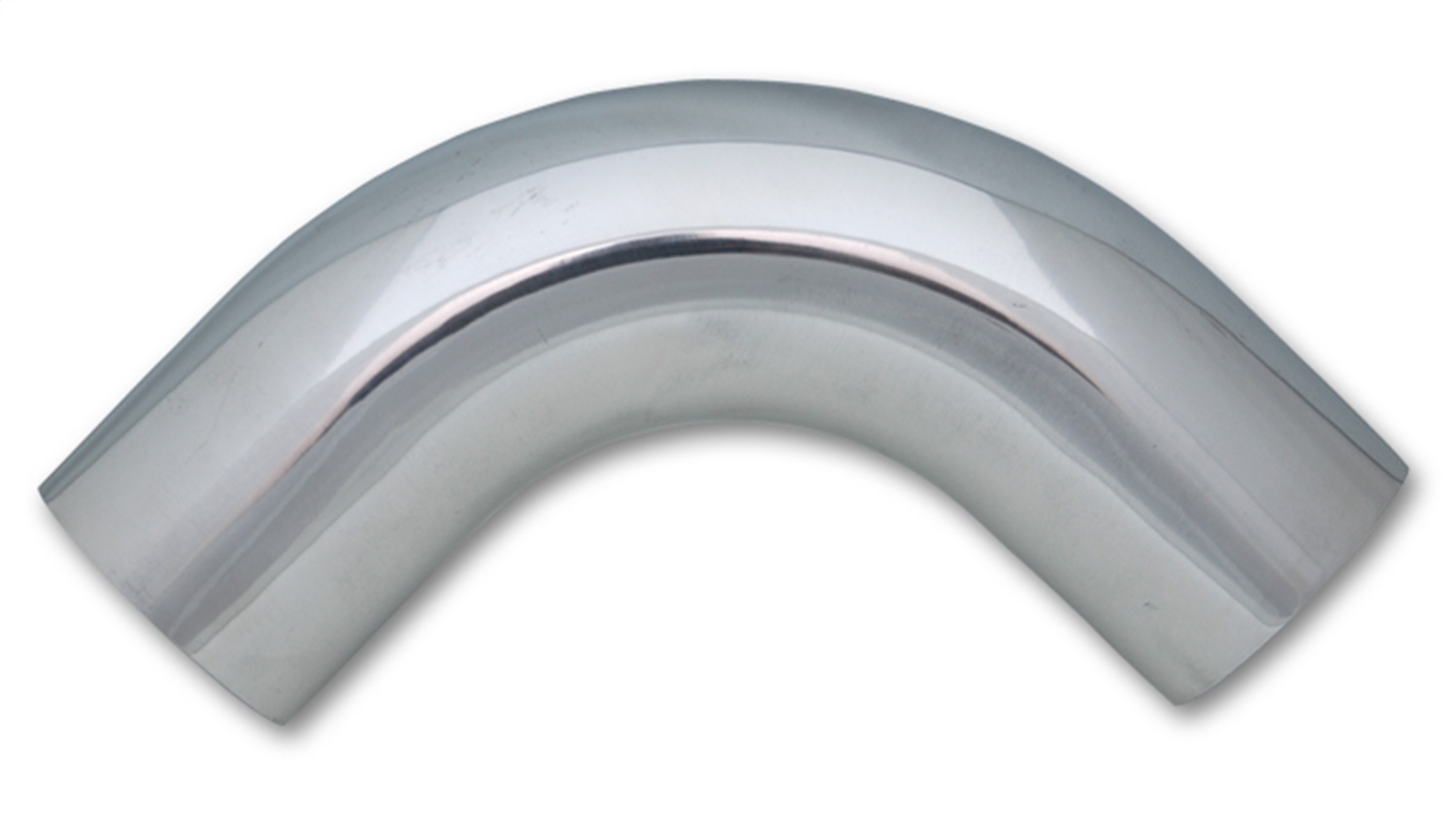 Vibrant 3.25in O.D. Universal Aluminum Tubing 90 Degree 3.25" CLR 5" Leg Length