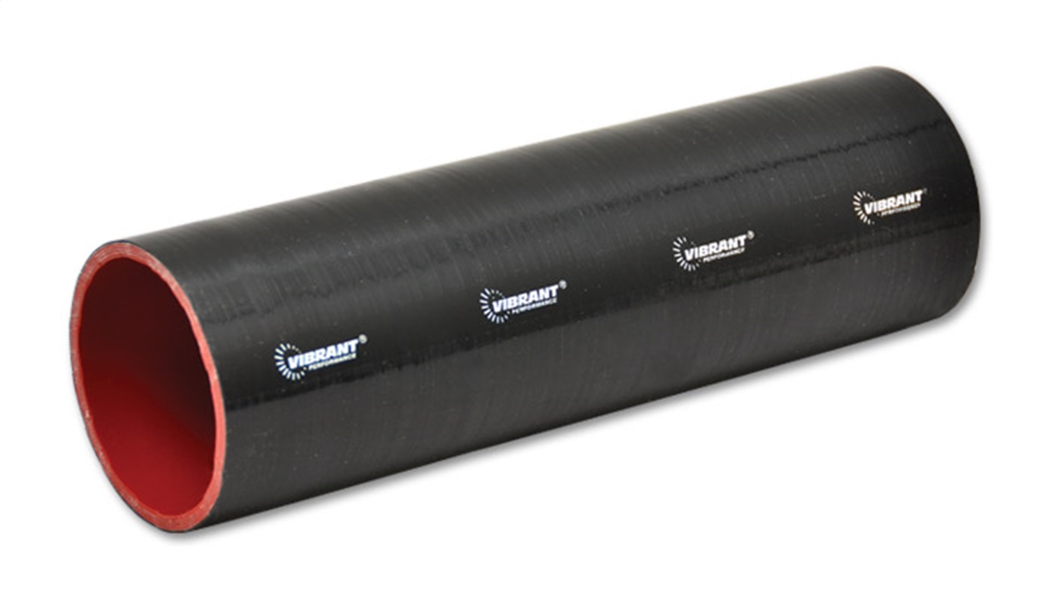 Vibrant Performance 4 Ply Silicone Sleeve Coupler, 1.75" ID x 12" Long - Black
