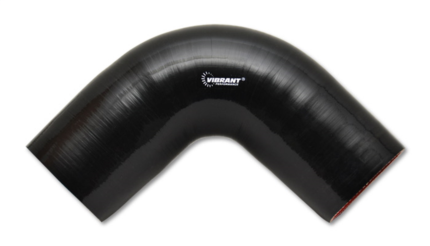 Vibrant Performance 2743 - 4 Ply 90 Degree Silicone Elbow Black