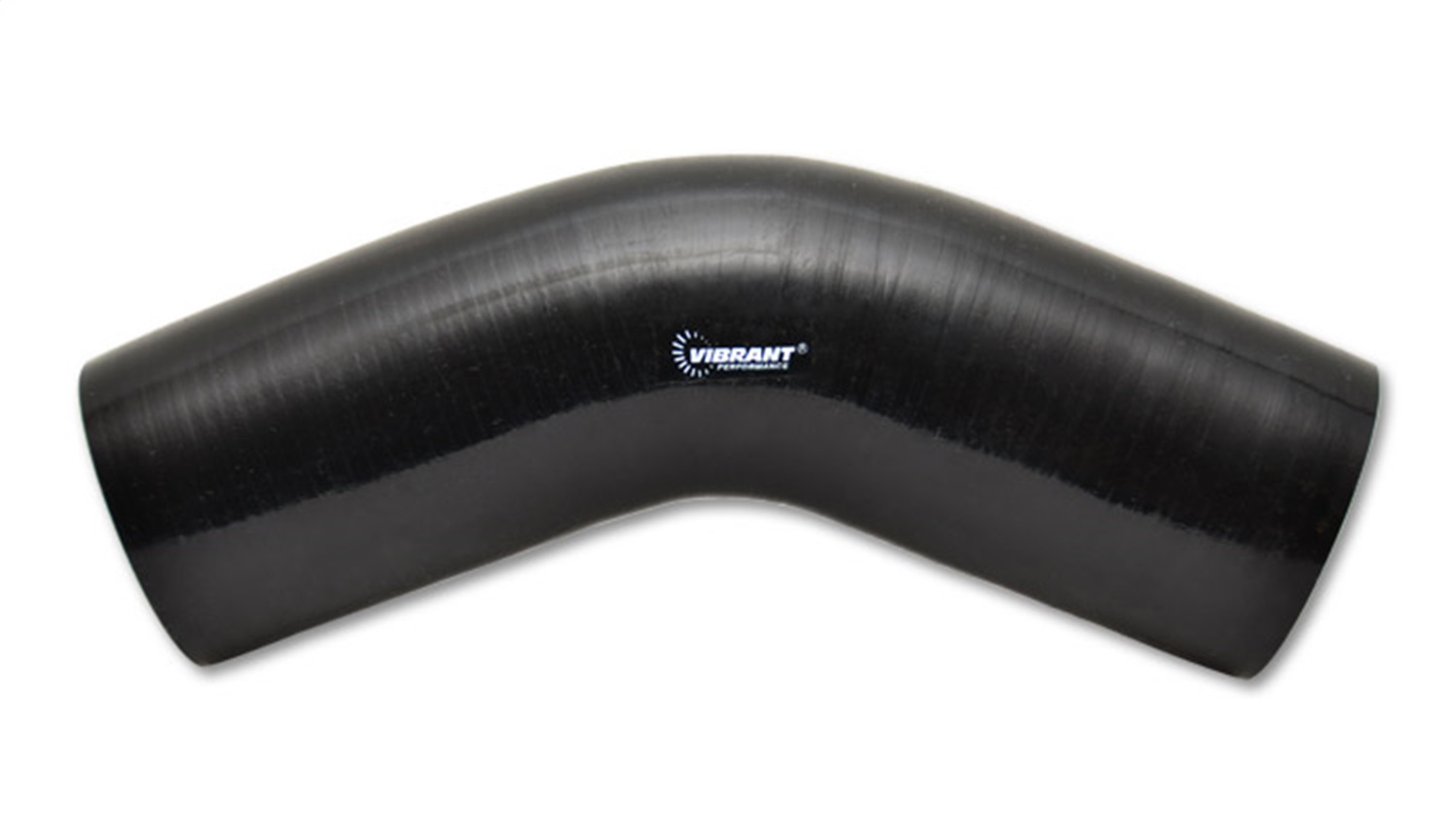 Vibrant Performance 2753 - 4 Ply 45 Degree Silicone Elbow Black