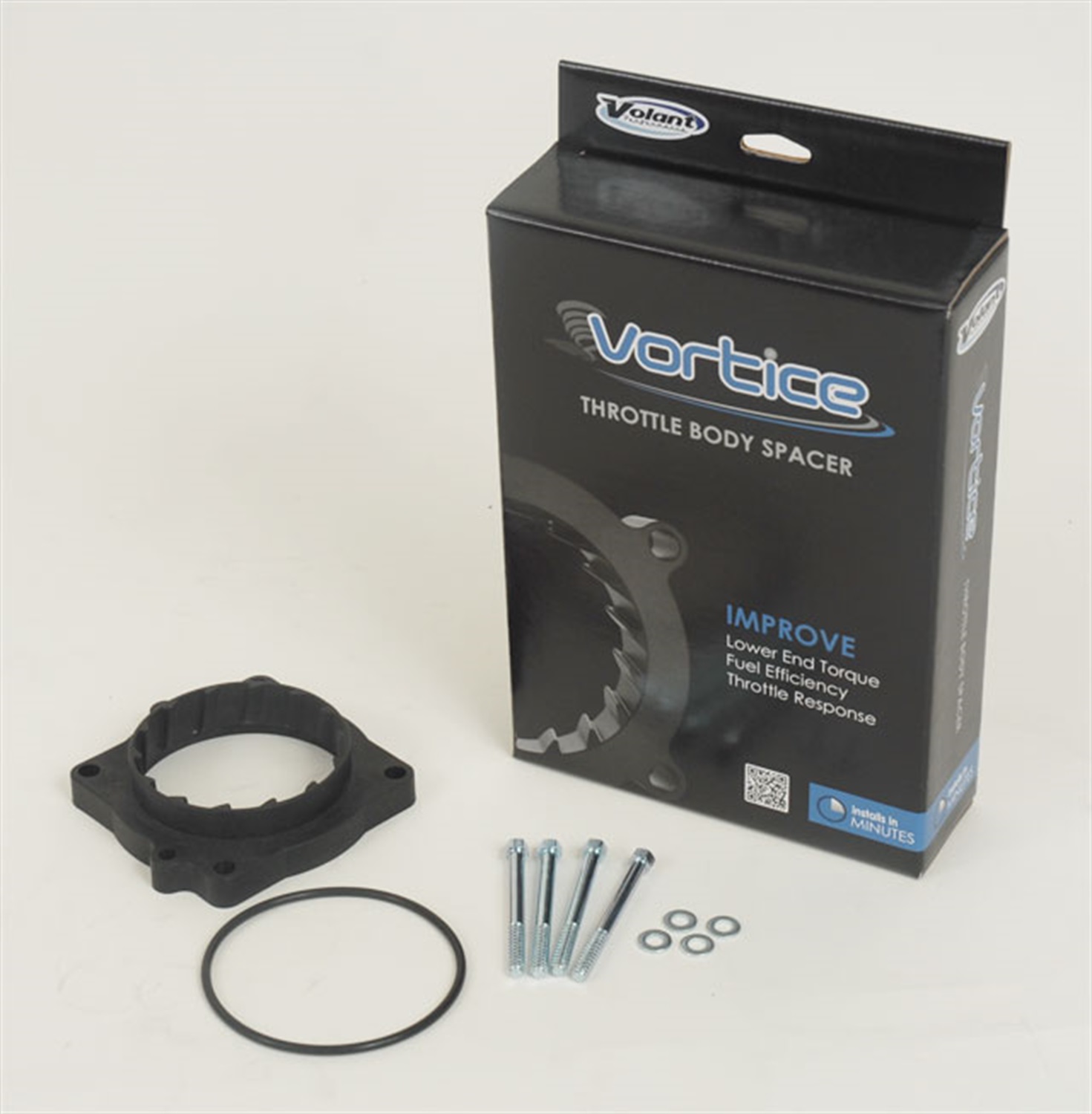 Volant Fits 2009-2009 Chrysler Aspen 5.7L V8 Throttle Body Spacer 726057