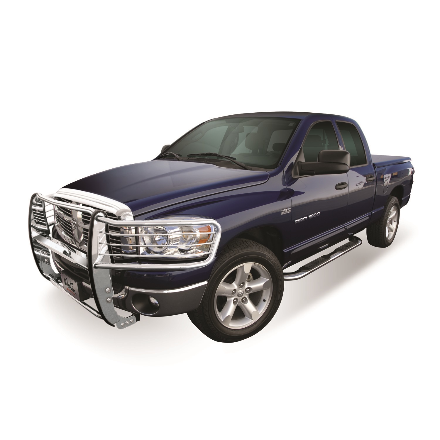 Westin Platinum 4 Oval Nerf Bars 01-06 GM Pick-Up Crew Cab (Polished)