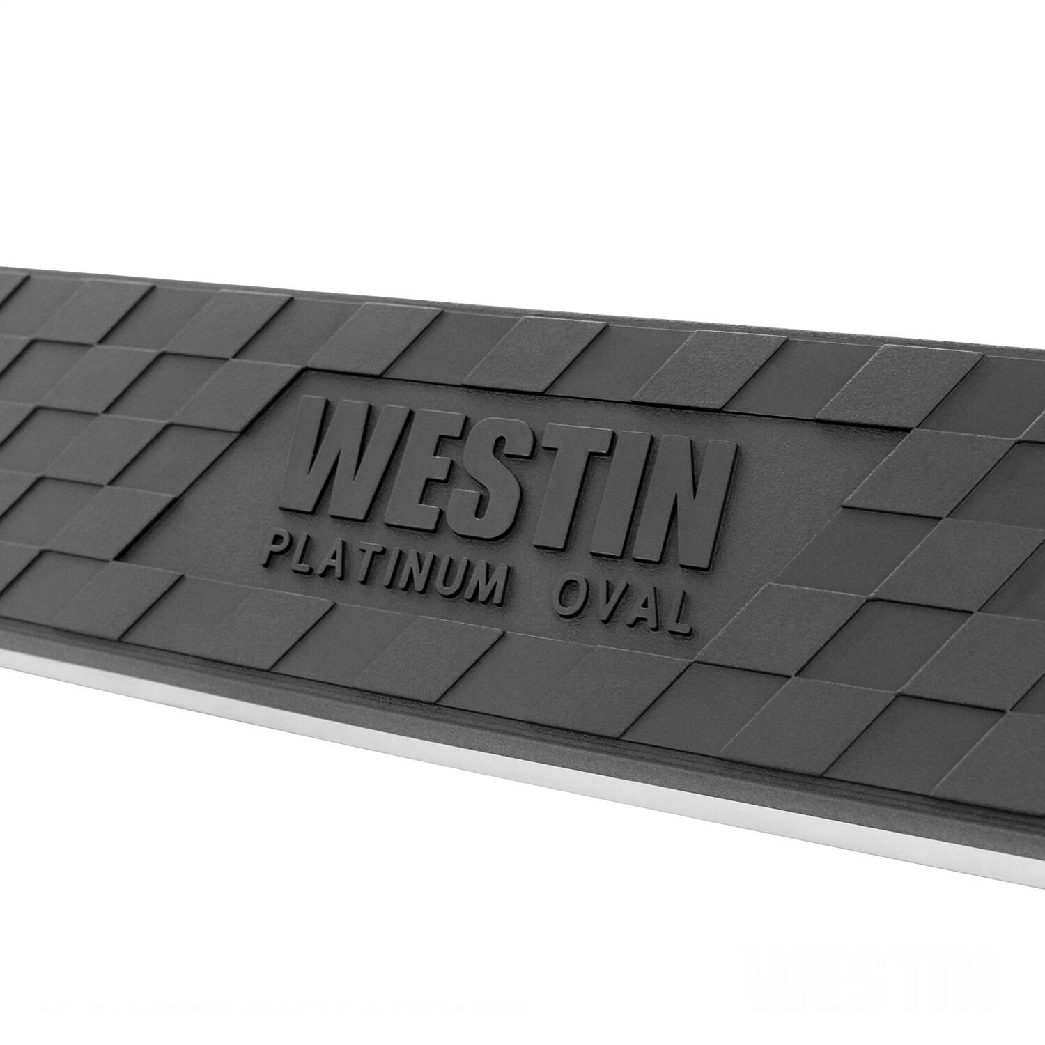 APS Running Boards (Nerf Bars Side Steps Step Bars) Compatible With Ford F250 F350 Super Duty 1999-2016 Regular Cab (Stainless Steel Black Powder