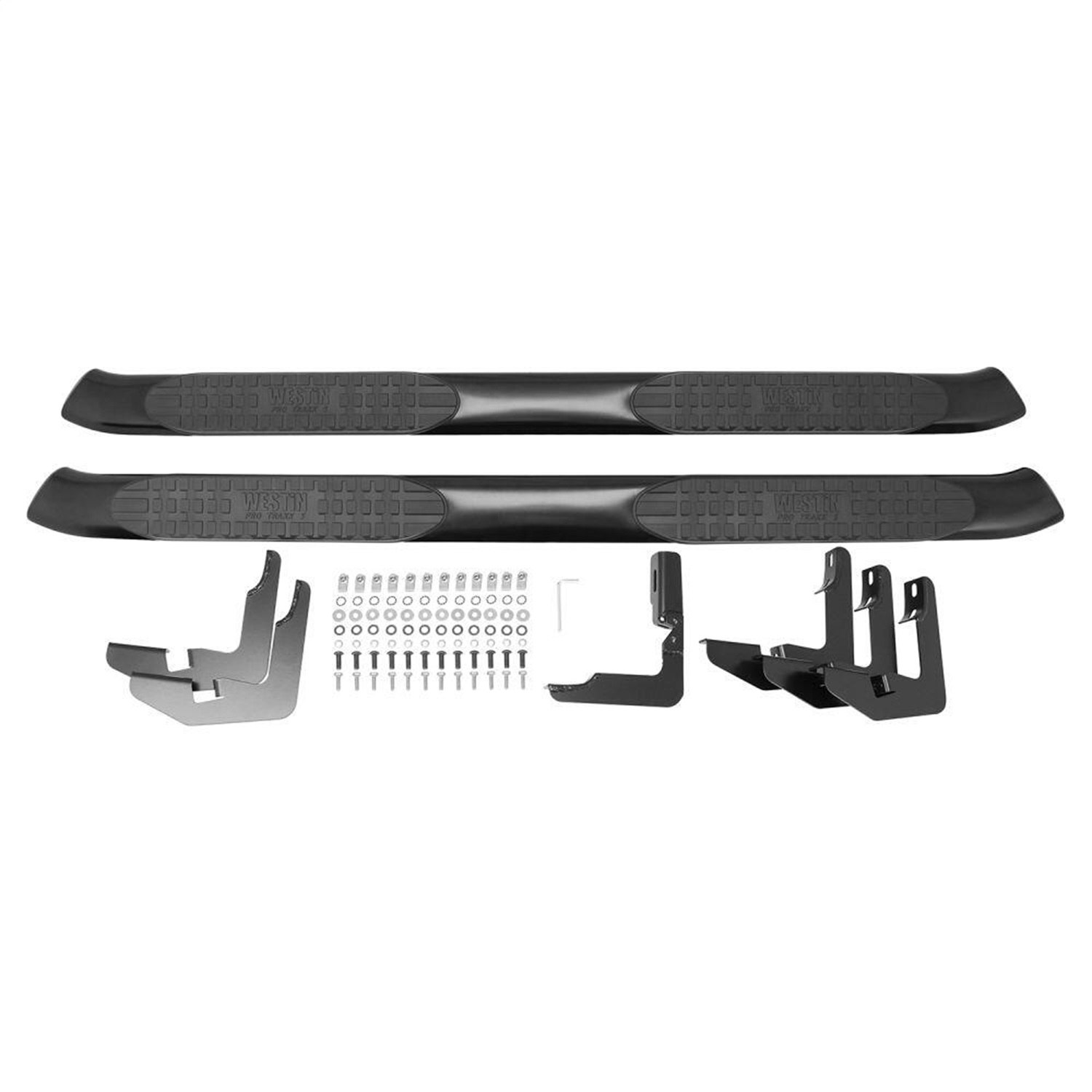 Westin 21-54025 PRO TRAXX 5 Oval Nerf Step Bars Fits 16-23 Titan Titan XD