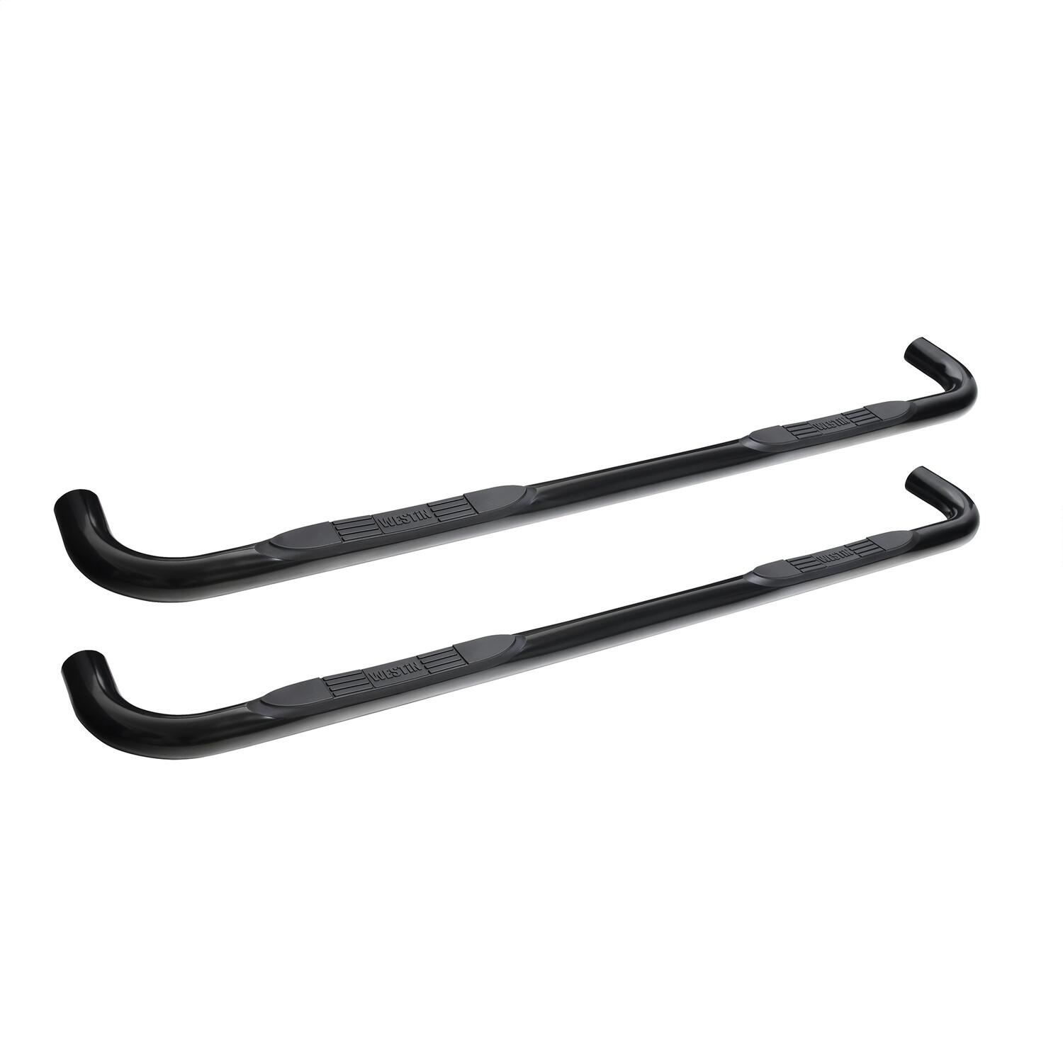 Westin 23-4135 E-Series 3 Round Nerf Step Bars Fits Sierra 1500 Silverado 1500