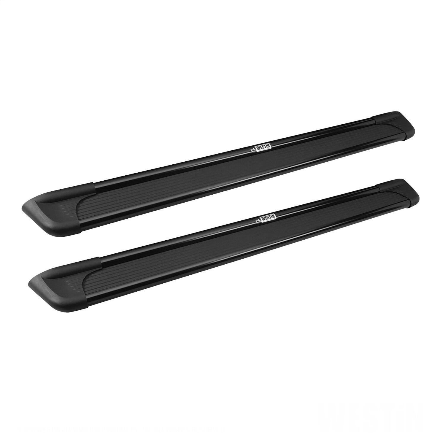 Westin 27-6155 Sure-Grip Running Boards Black Aluminum 85 in. Length