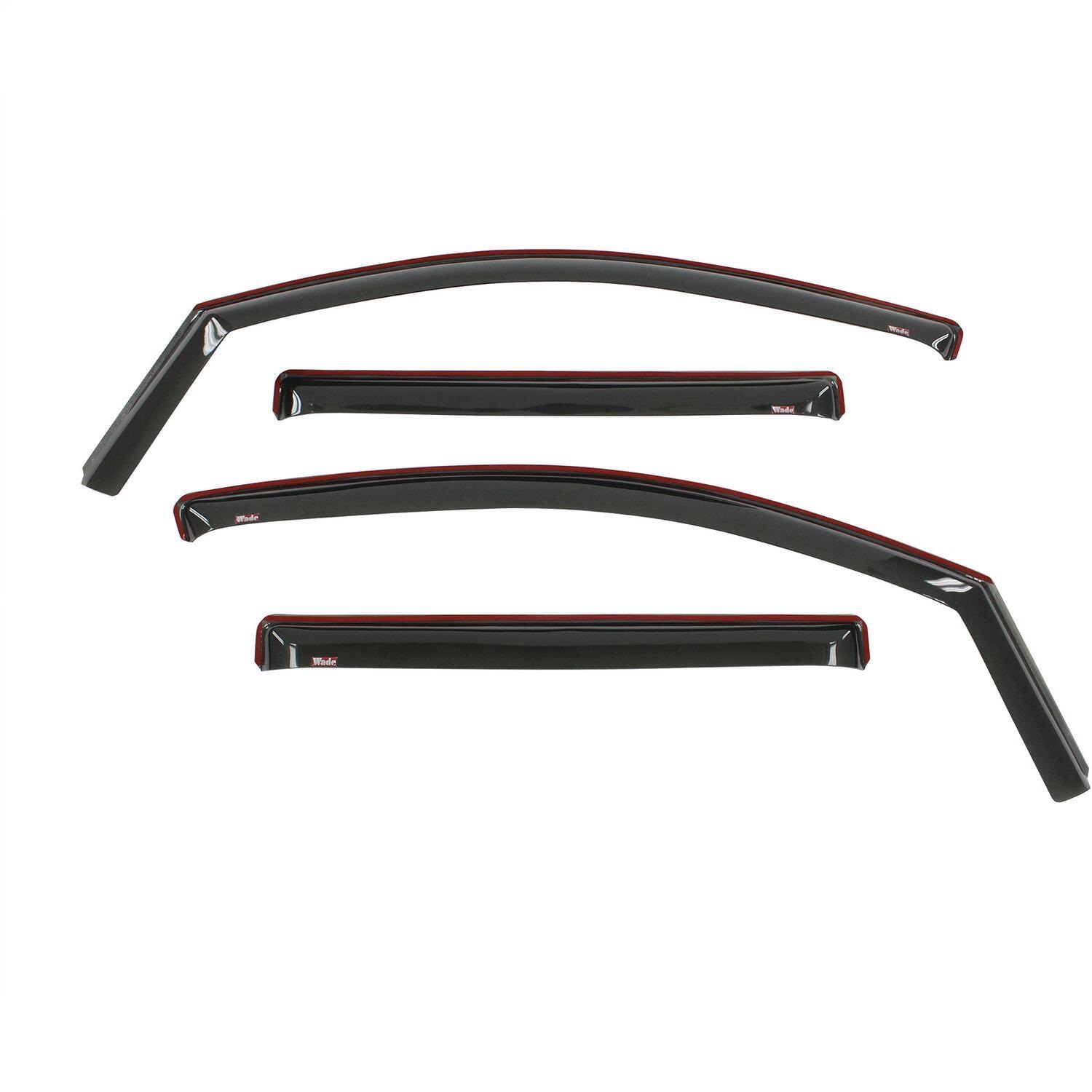 Westin 72-69483 In-Channel Wind Deflector Fits 16-24 TITAN TITAN XD