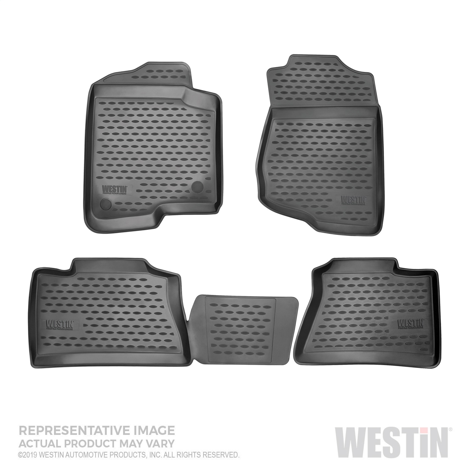 2019 Toyota Avalon All Weather Floor Liners Mats Genuine OEM PT206-07190-01