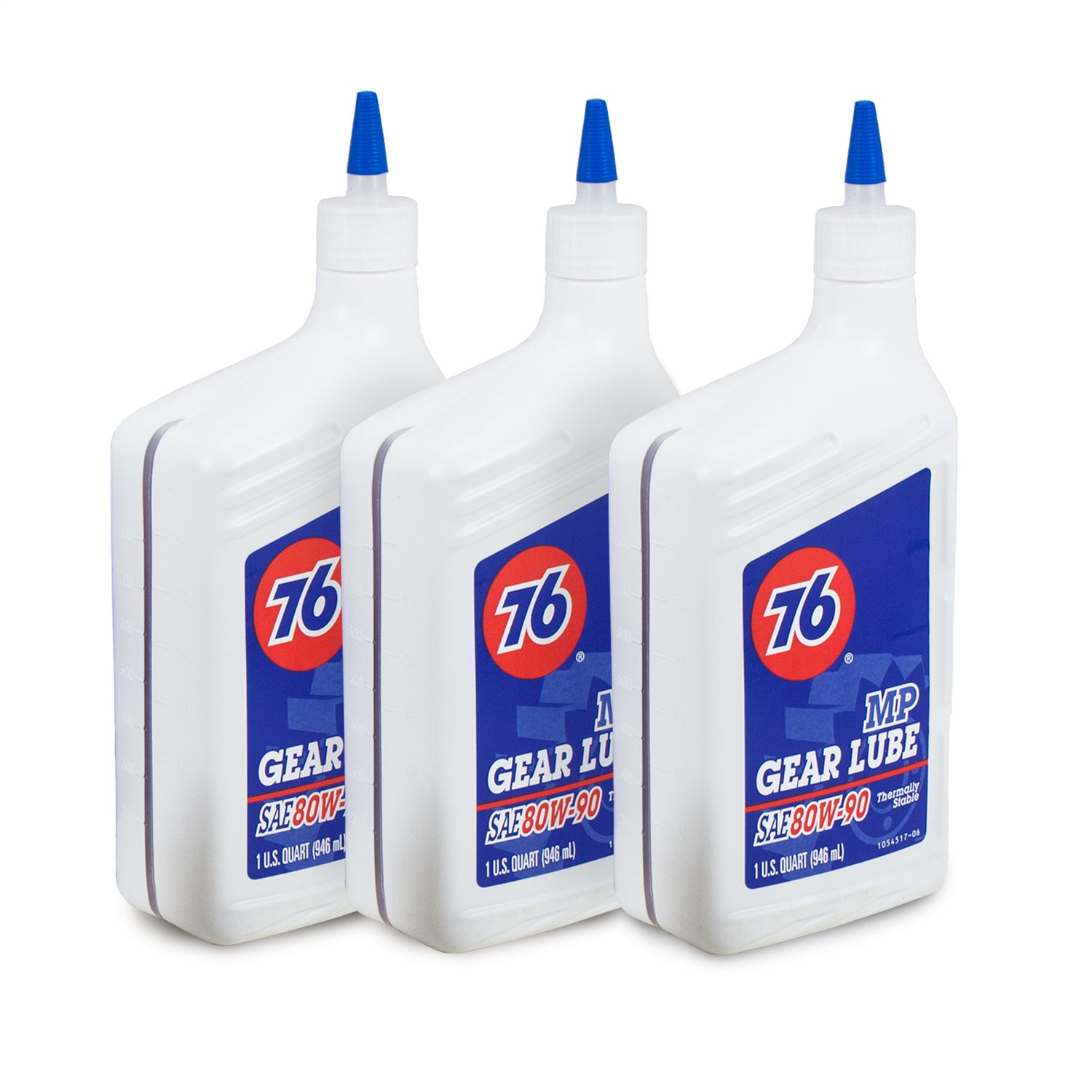 3 Qt. Penzoil 80W90 conventional gear Oil.