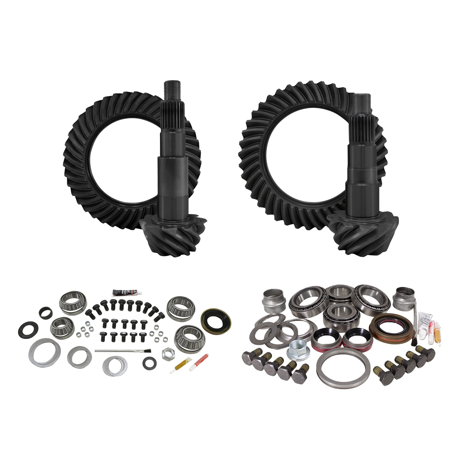 Yukon Gear & Install Kit package for Jeep JK Rubicon, 5.38 ratio