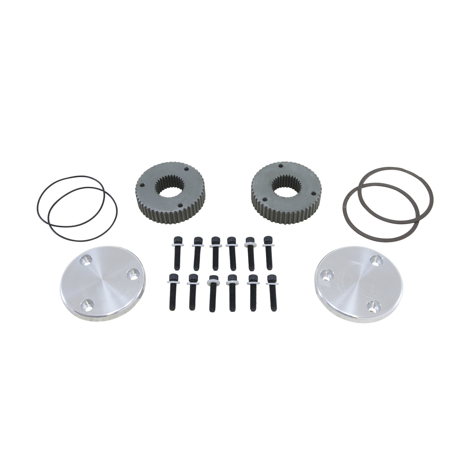 Yukon hardcore drive flange kit for Dana 60, 30 spline outer stubs.