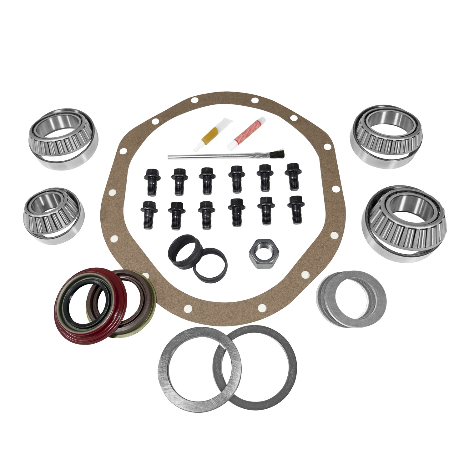 Yukon Master Overhaul kit for '97-'13 GM 9.5" semi-float diff, w/triple lip seal