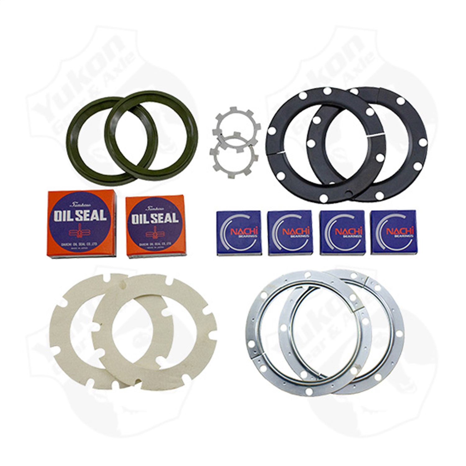 Yukon Gear and Axle YPKNCLKIT-SAM - Front King-Pin Kit