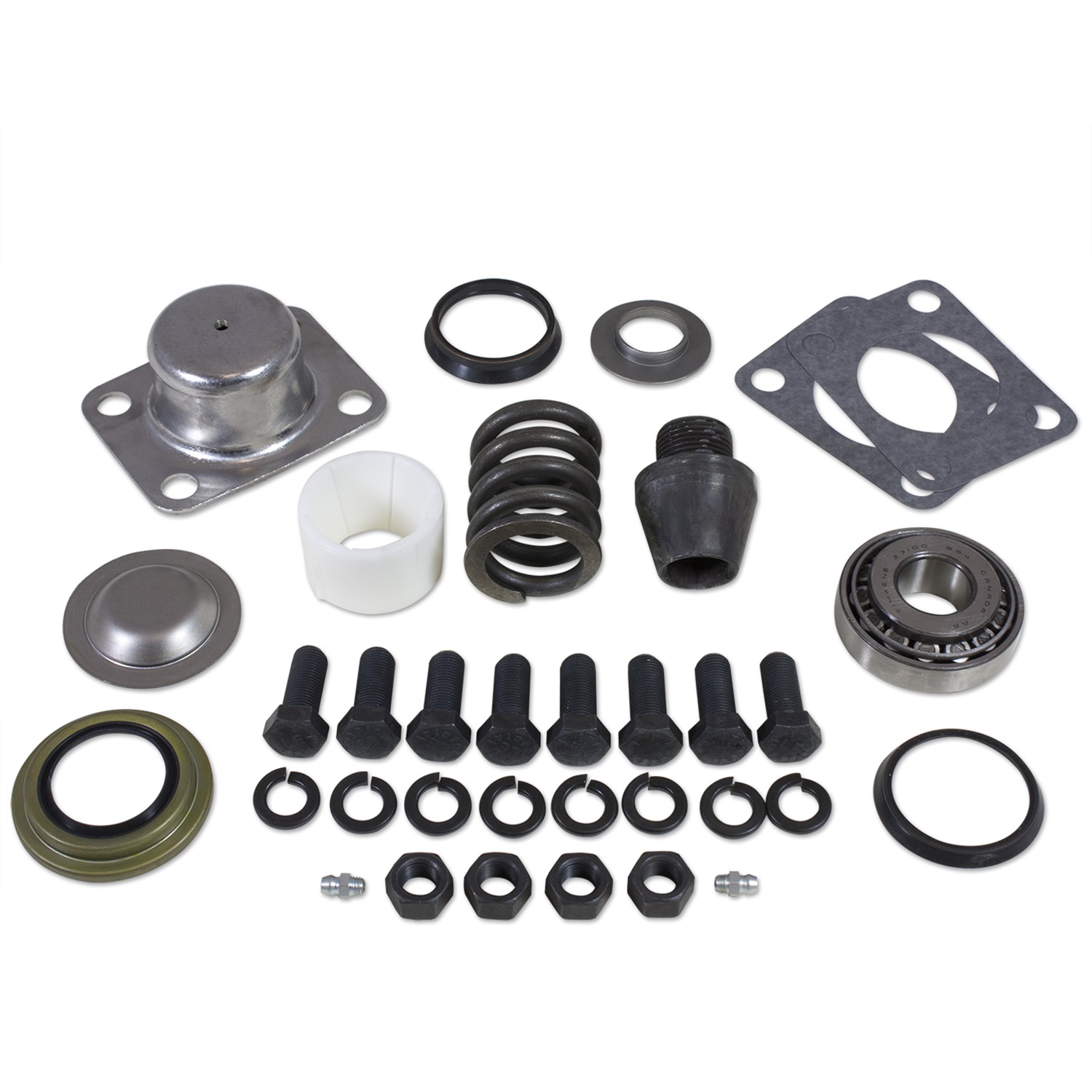 Yukon king-pin kit for Dana 60 pin, bushing, seals, bearings, spring, cap