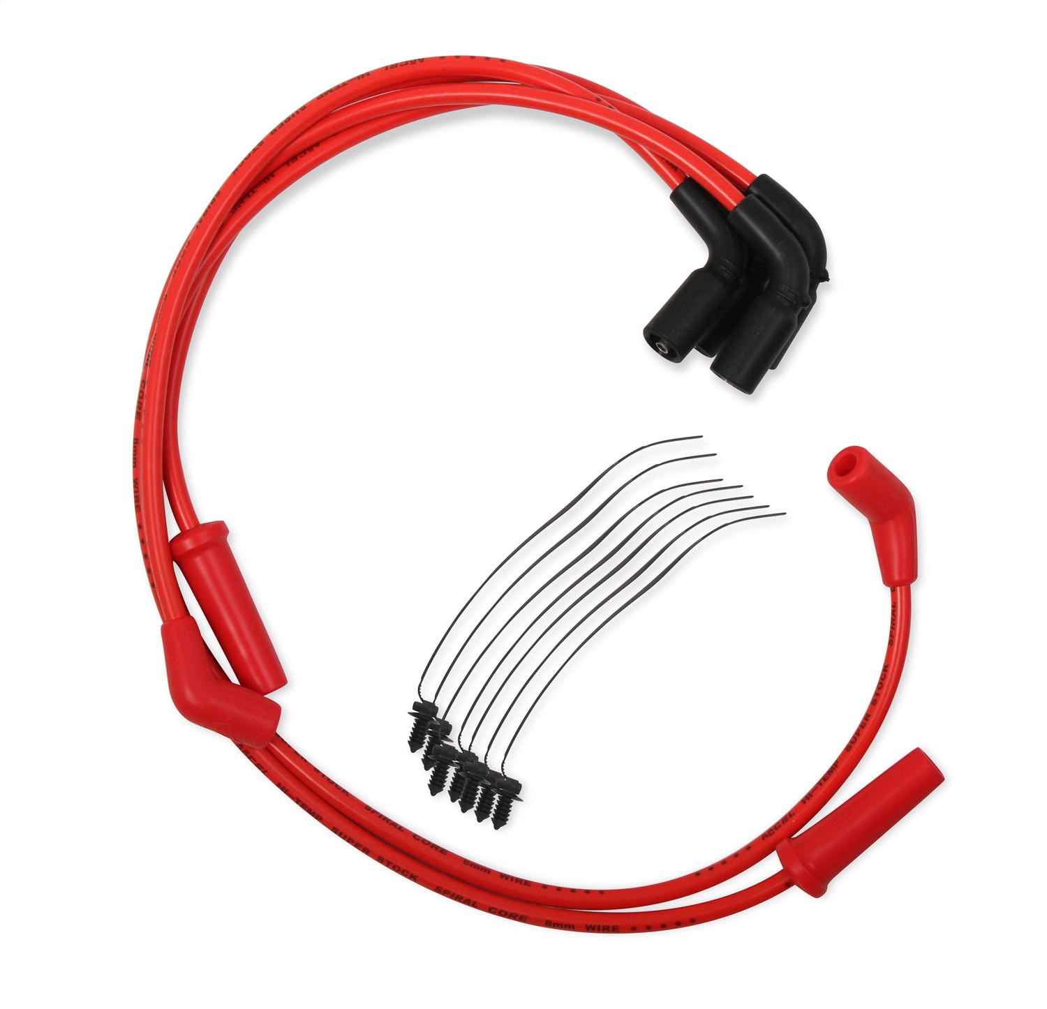 Accel 171116-R Spark Plug Wire Set For HARLEY DAVIDSON